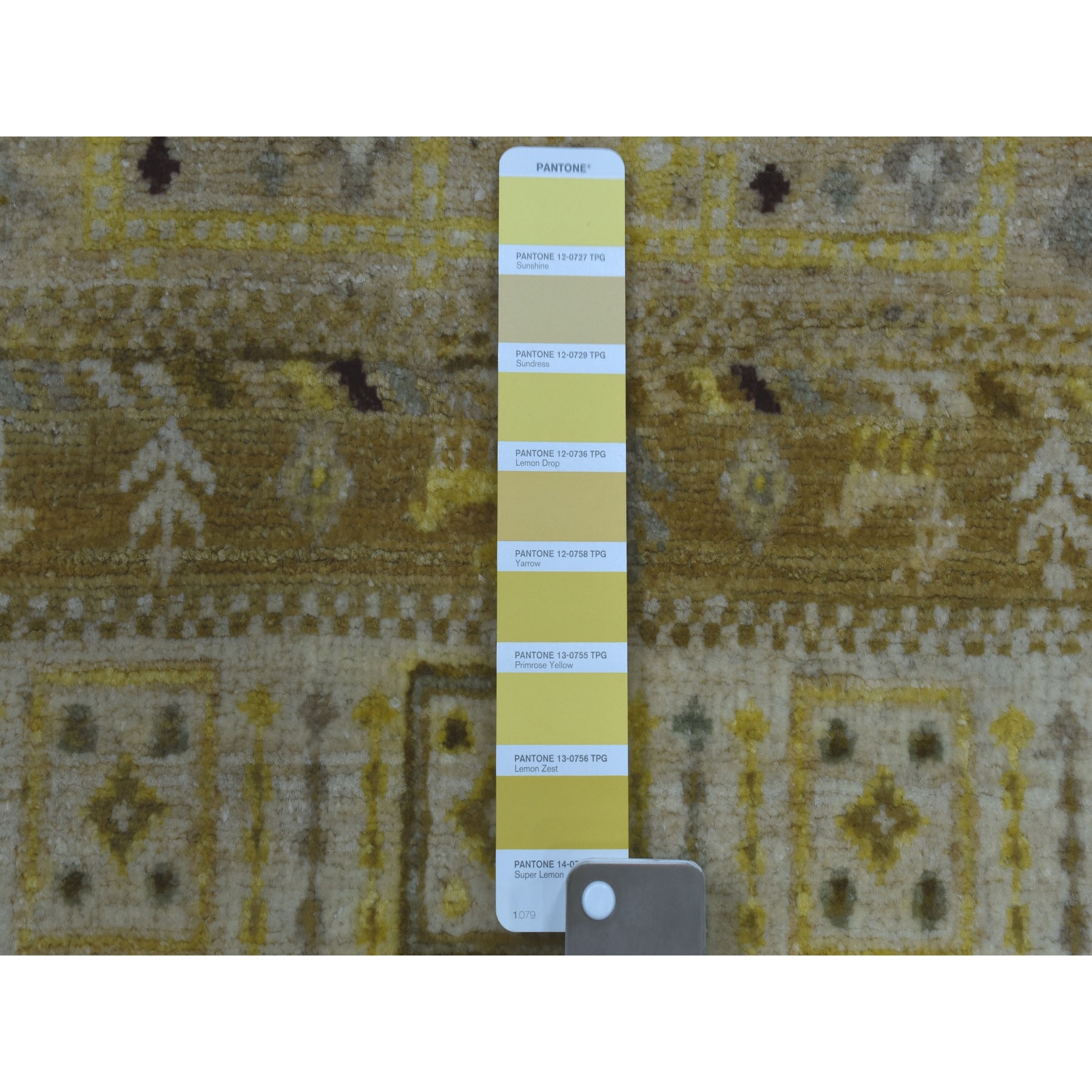 2-8 x3-9  Yellow Pure Wool Kashkuli Gabbeh Pictorial Hand Knotted Oriental Rug 