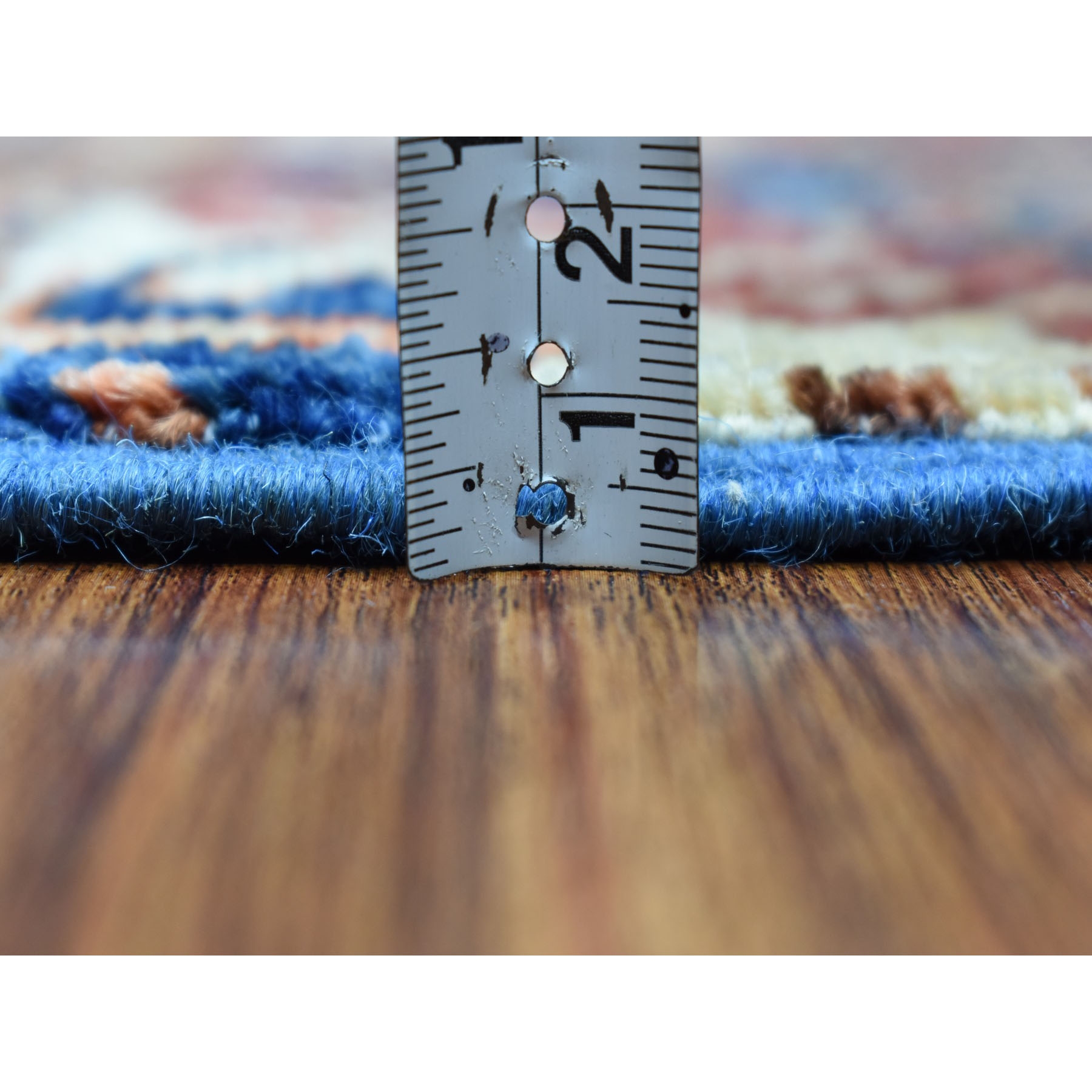 2-3 x9-7  Khorjin Design Colorful Super Kazak Pure Wool Hand Knotted Oriental Rug 