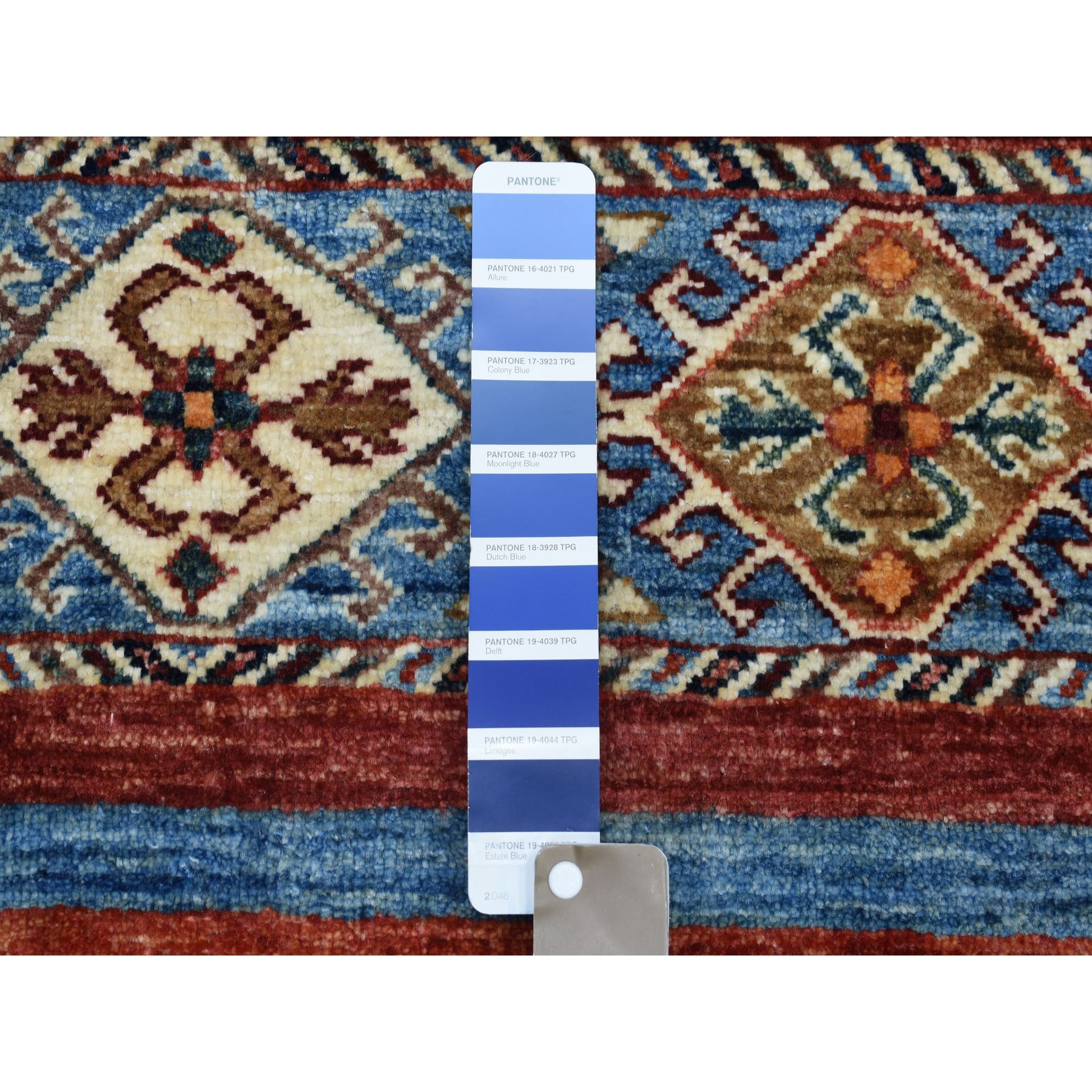 10-x13-8  Khorjin Design Colorful Super Kazak Pure Wool Hand Knotted Oriental Rug 