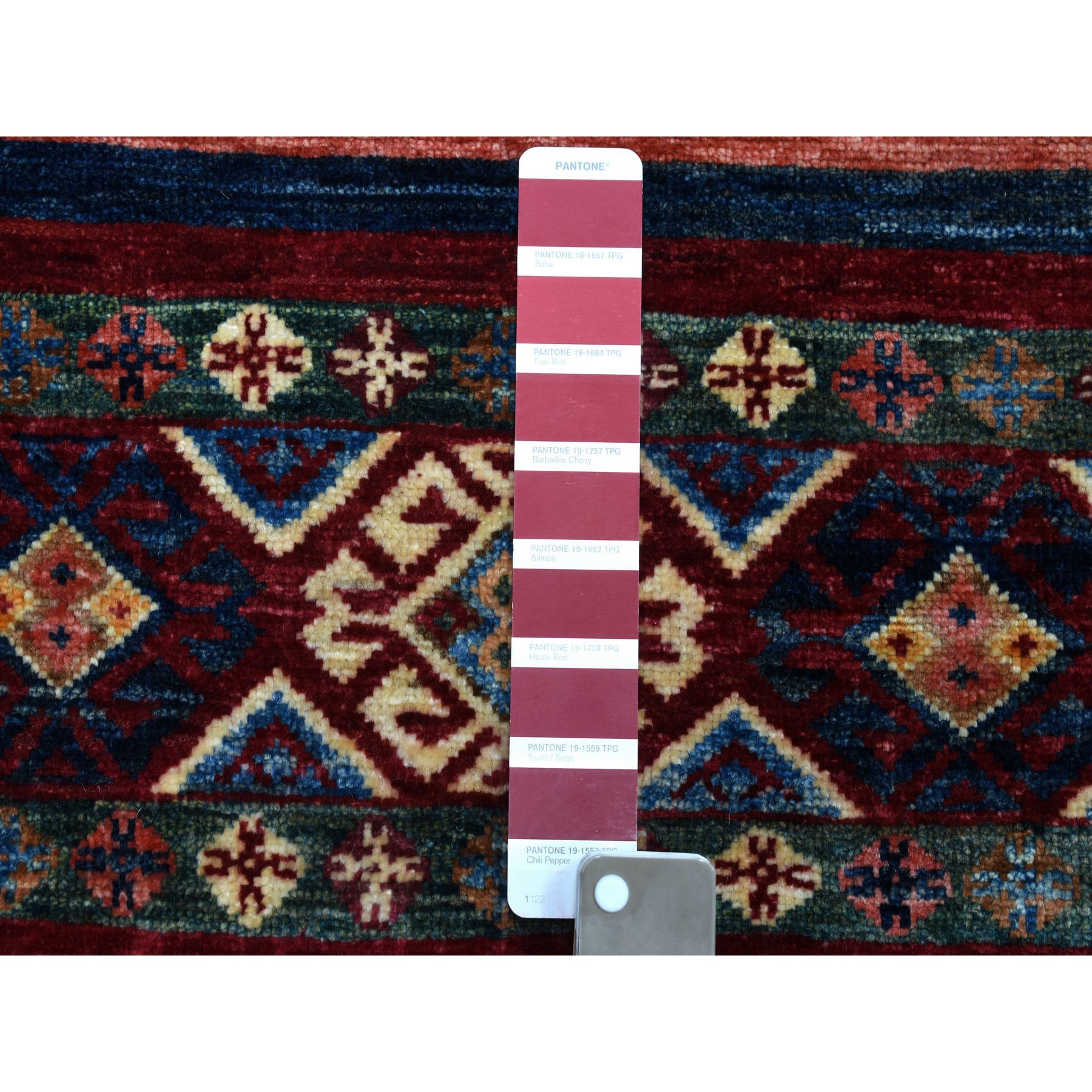 3-4 x4-7  Khorjin Design Colorful Super Kazak Pure Wool Hand Knotted Oriental Rug 