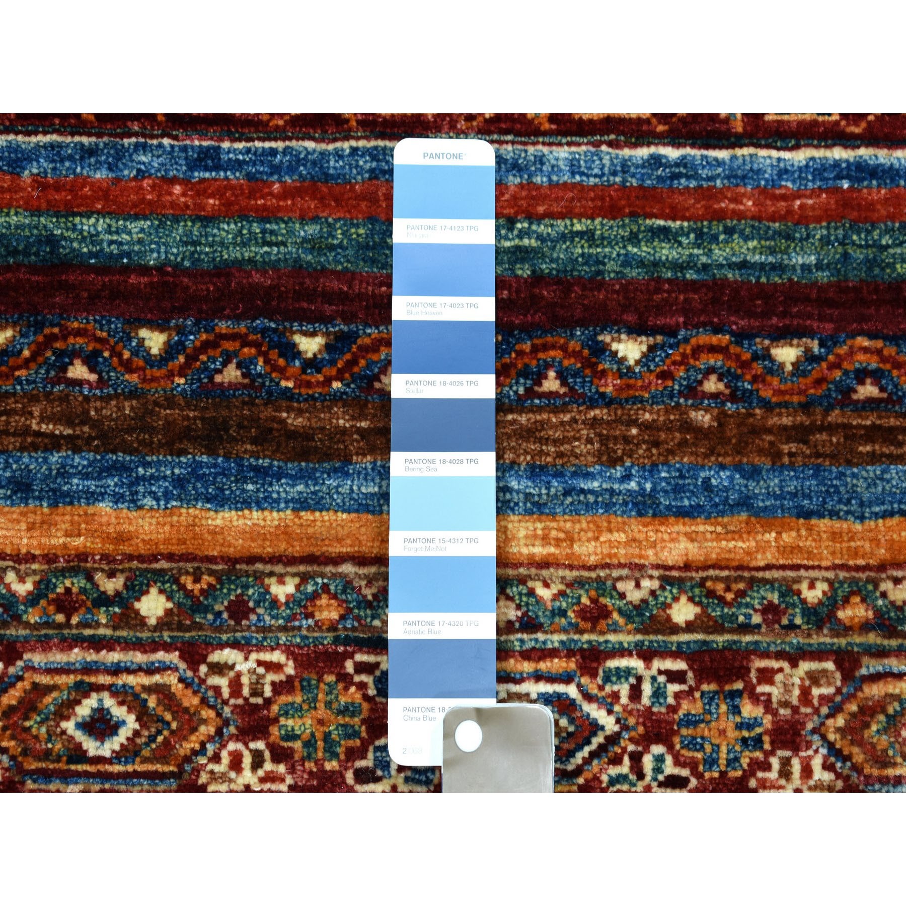 2-8 x4- Khorjin Design Colorful Super Kazak Pure Wool Hand Knotted Oriental Rug 