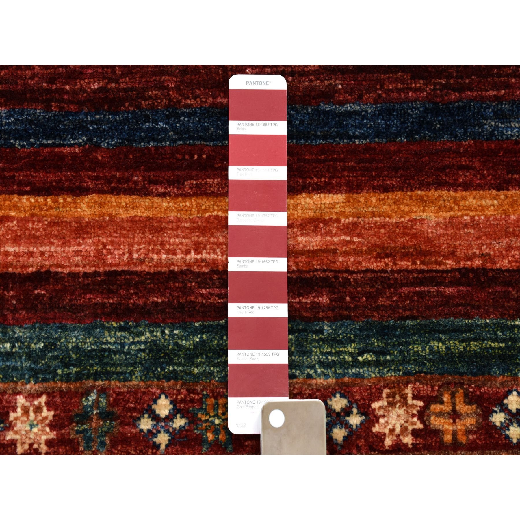 2-9 x9-5  Khorjin Design Colorful Runner Super Kazak Pure Wool Hand Knotted Oriental Rug 