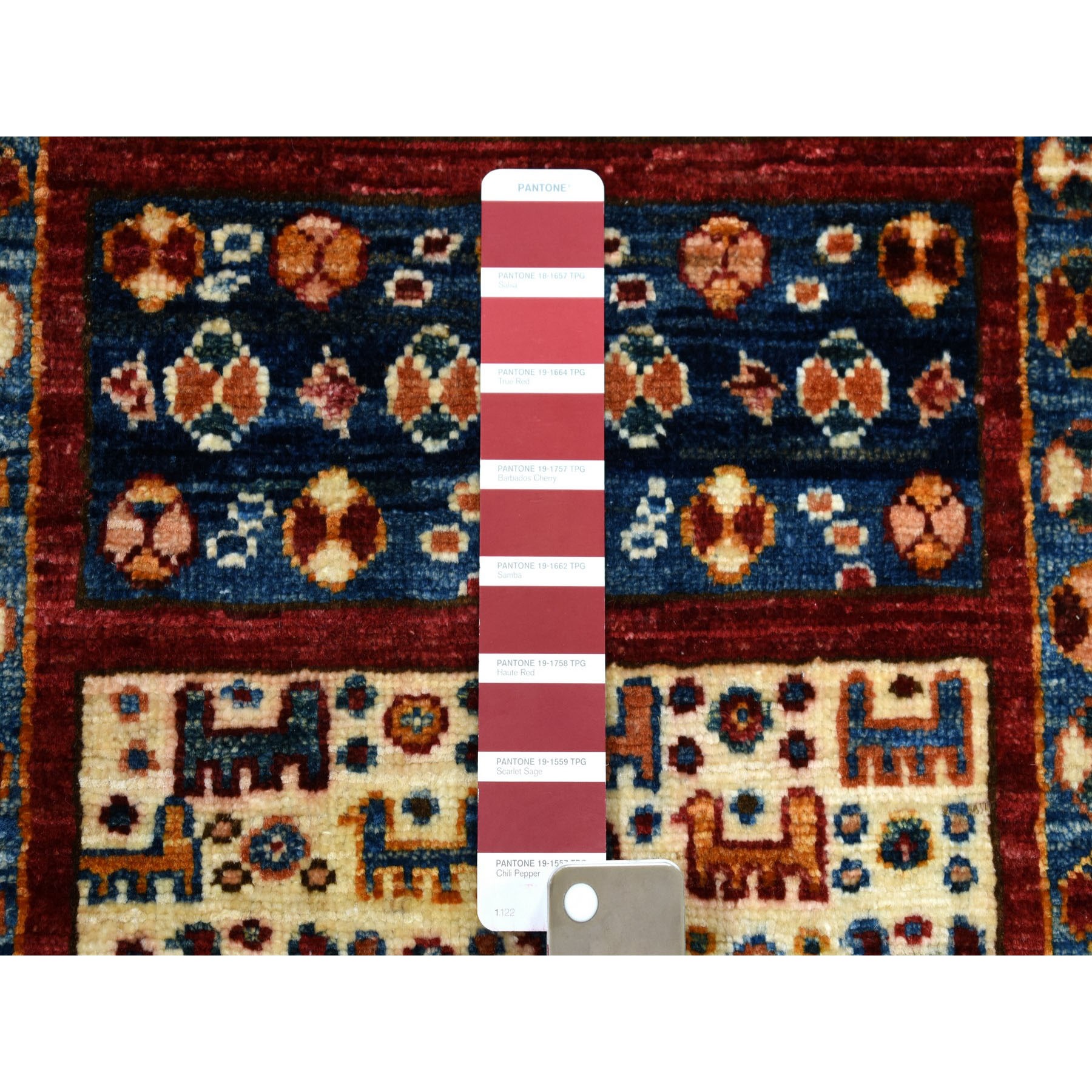 2-8 x10- Khorjin Design Colorful Runner Super Kazak Pure Wool Hand Knotted Oriental Rug 
