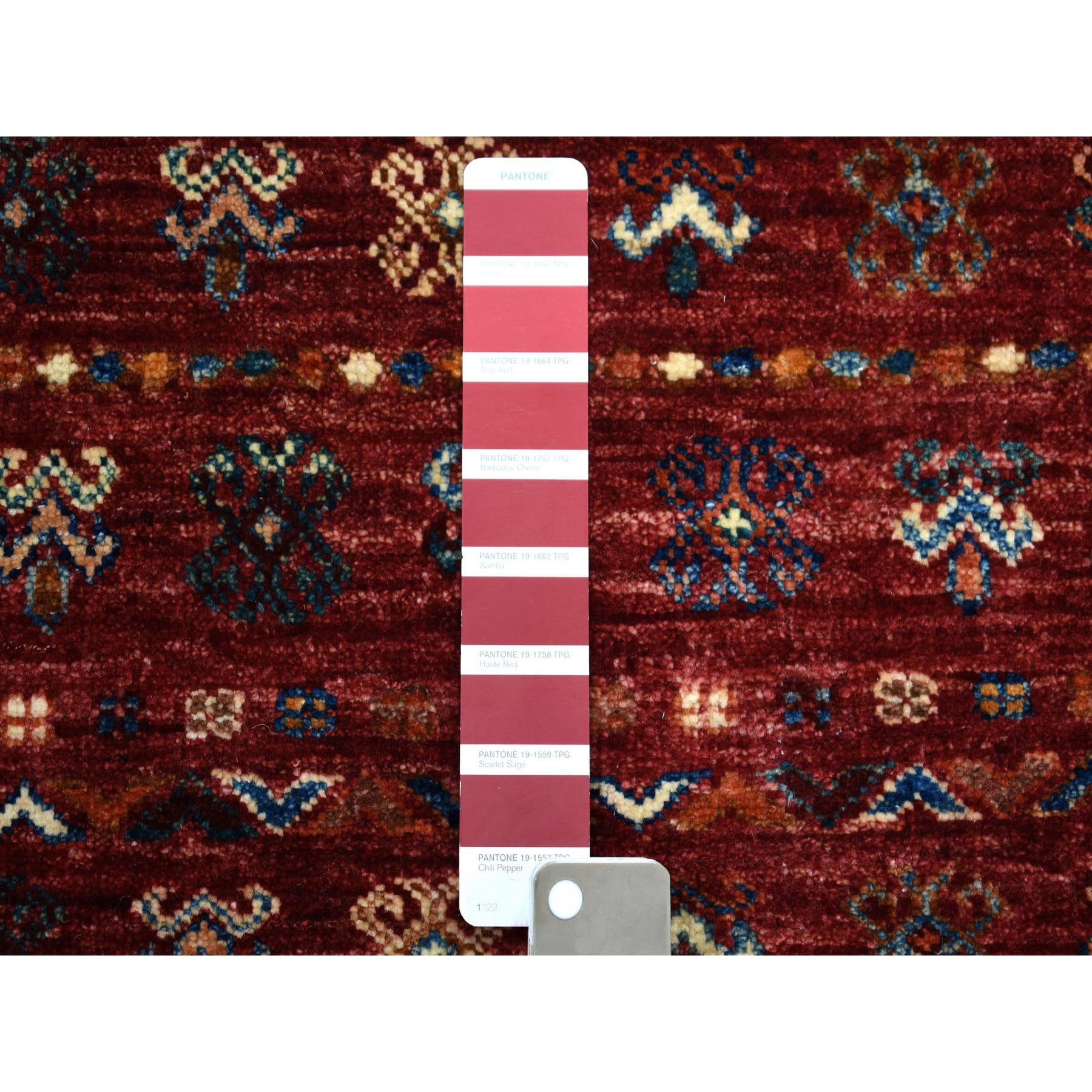 3-3 x5- Khorjin Design Red Super Kazak Pure Wool Hand Knotted Oriental Rug 