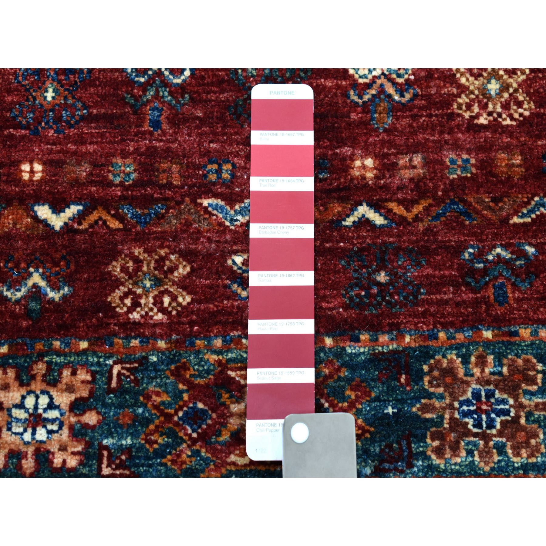 3-4 x5- Khorjin Design Red Super Kazak Pure Wool Hand Knotted Oriental Rug 