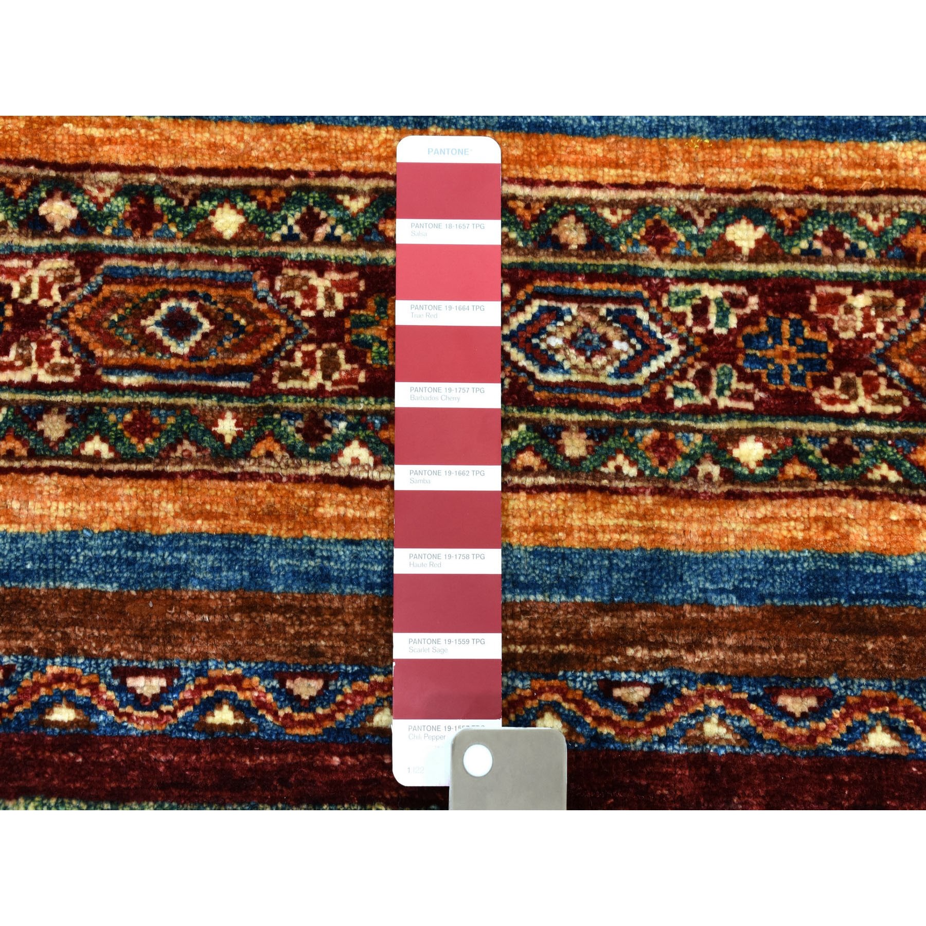 2-8 x4- Khorjin Design Colorful Super Kazak Pure Wool Hand Knotted Oriental Rug 