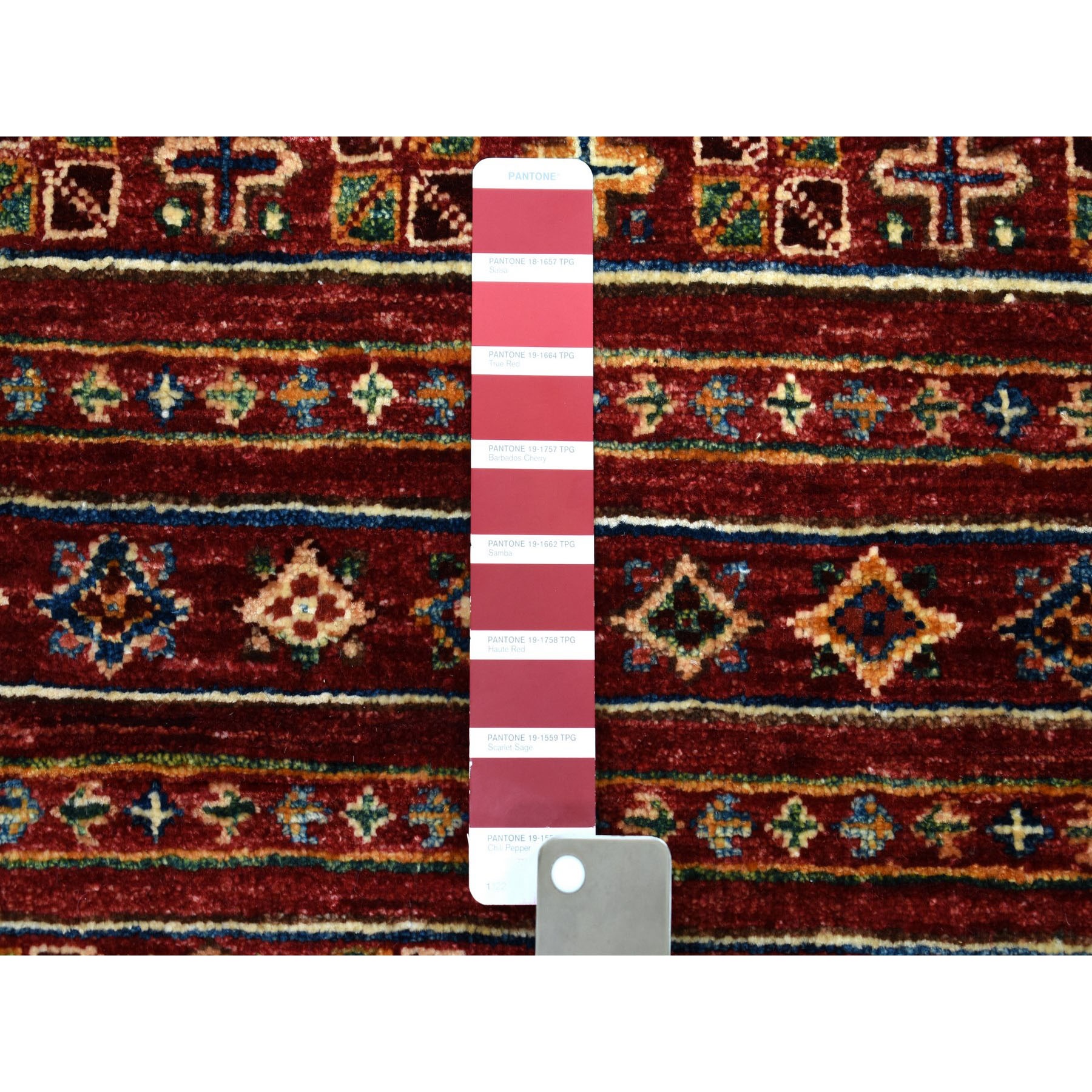 2-8 x4-1  Khorjin Design Red Super Kazak Pure Wool Hand Knotted Oriental Rug 