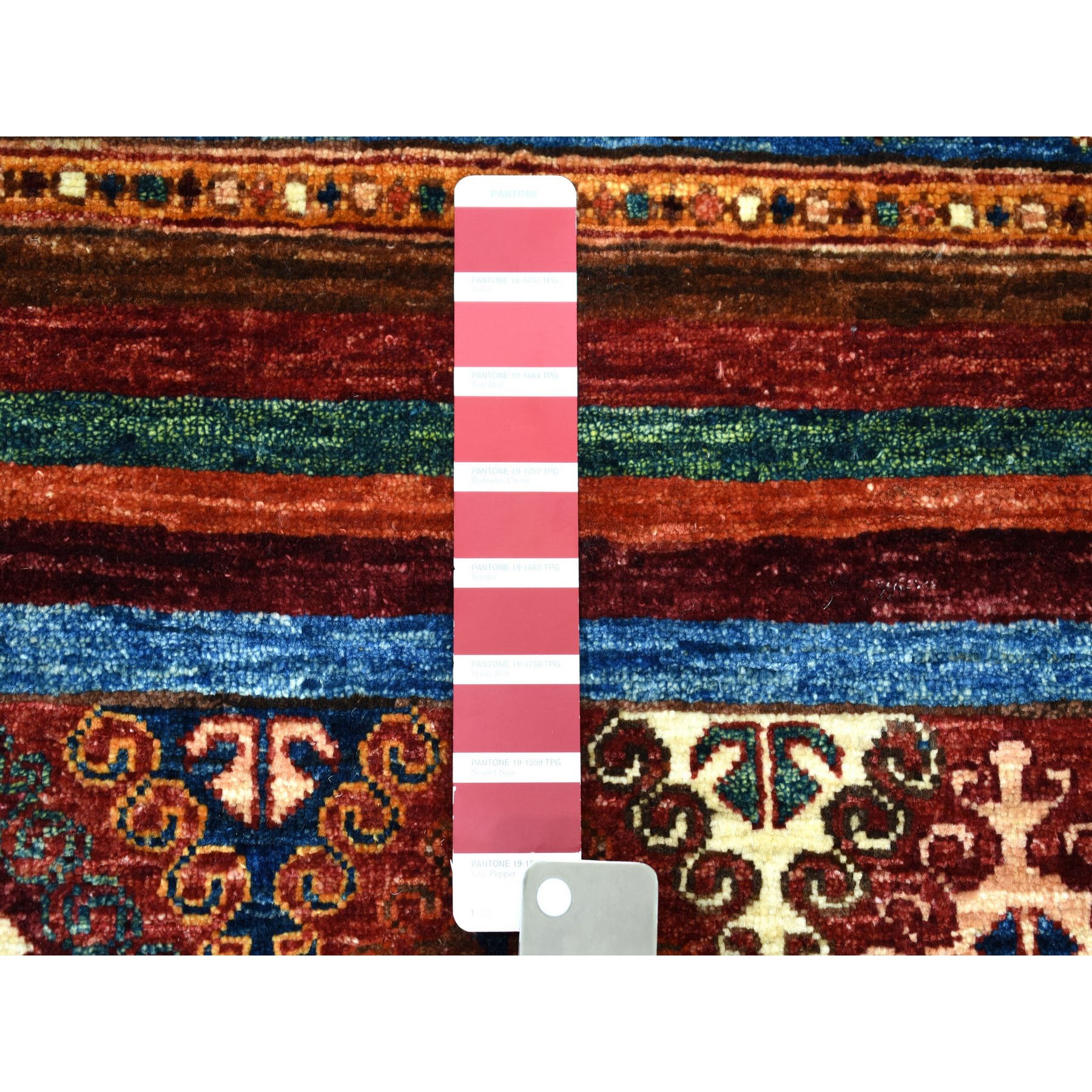 2-6 x3-7  Khorjin Design Colorful Super Kazak Pure Wool Hand Knotted Oriental Rug 
