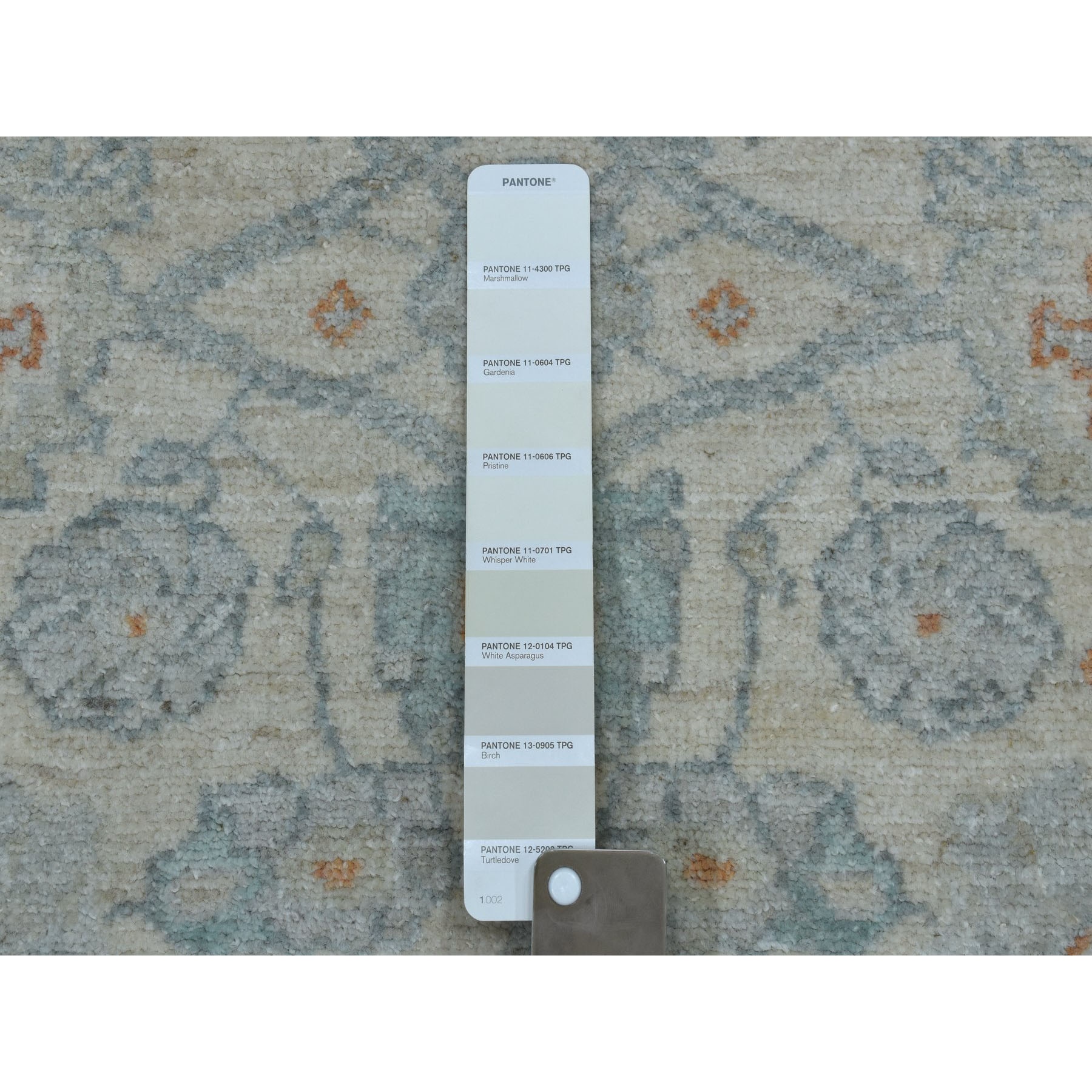 2-6 x8- White Wash Peshawar Pure Wool Hand Knotted Oriental Rug  