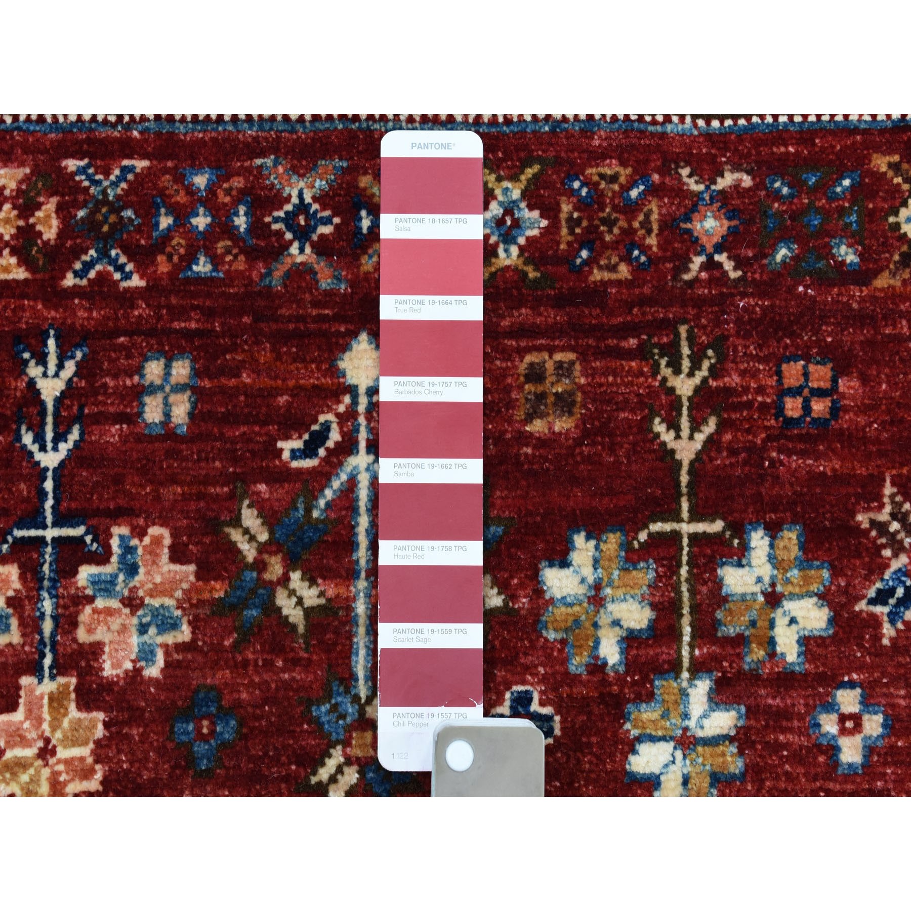 2-5 x6-6  Khorjin Design Runner Red Super Kazak Tribal Pure Wool Hand Knotted Oriental Rug 