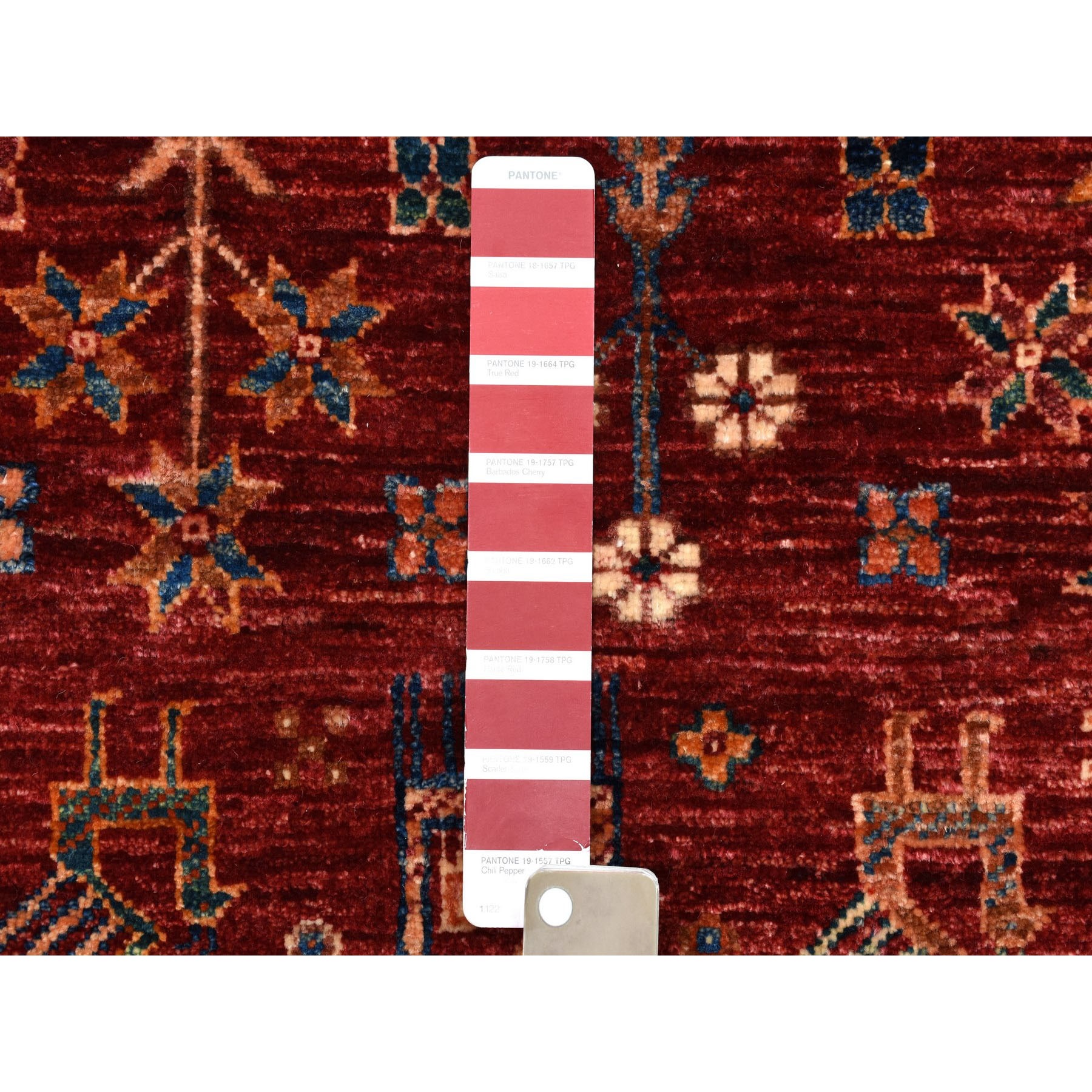 2-5 x6-4  Khorjin Design Runner Red Super Kazak Pictorial Hand Knotted 100% Wool Oriental Rug 