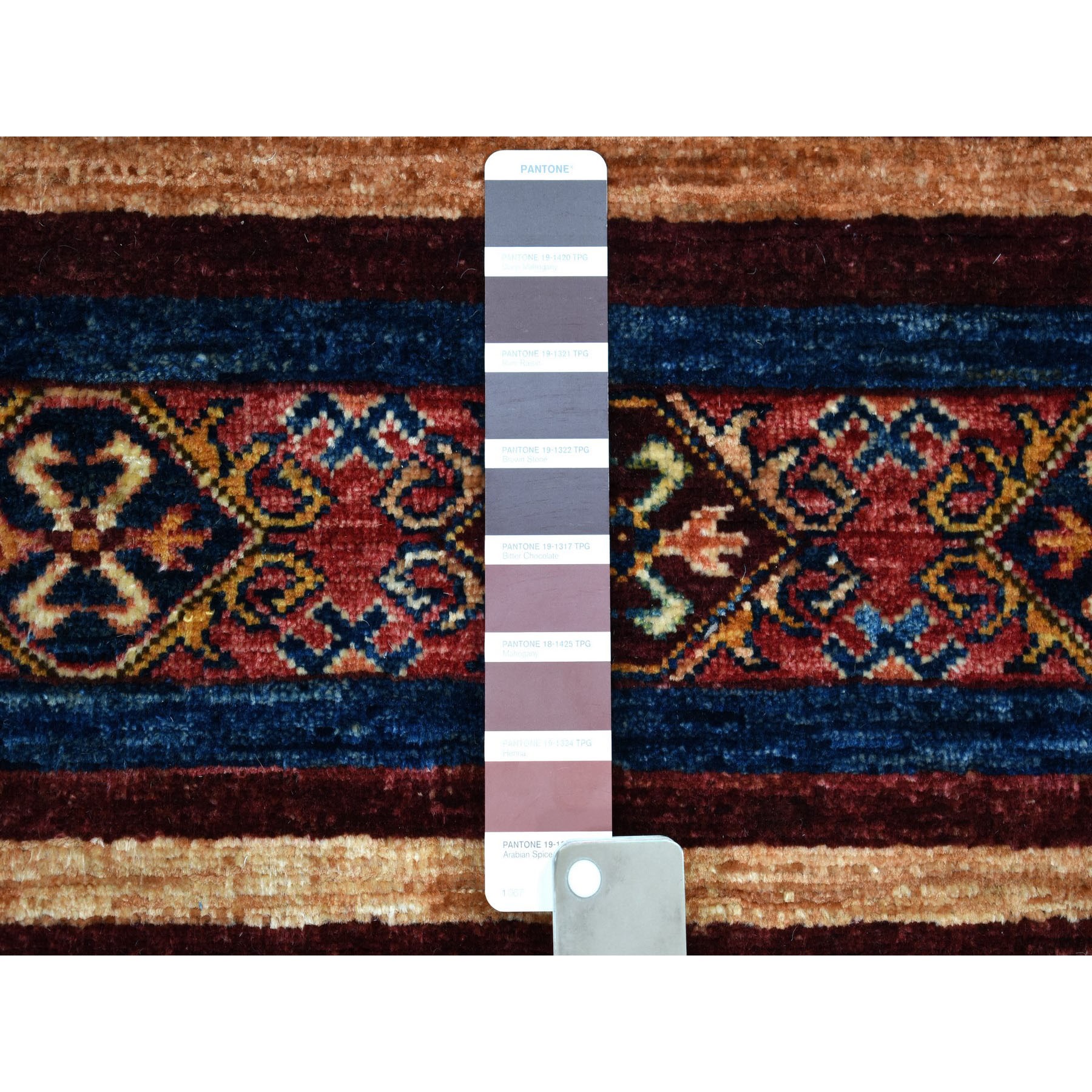 4-10 x6-5  Khorjin Design Blue Super Kazak Tribal Pure Wool Hand Knotted Oriental Rug 