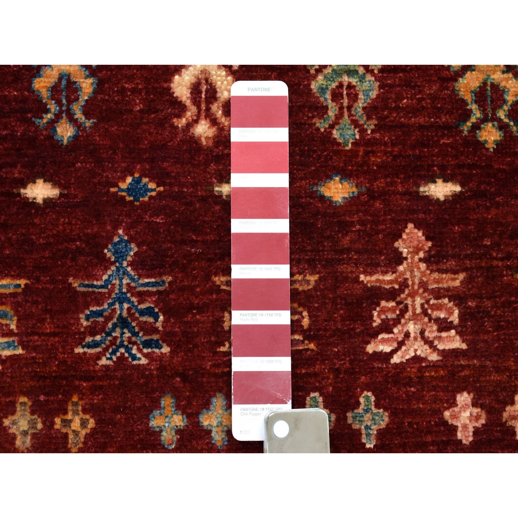 2-9 x7-10  Red Khorjin Design Runner Super Kazak Pictorial Hand Knotted Oriental Rug 