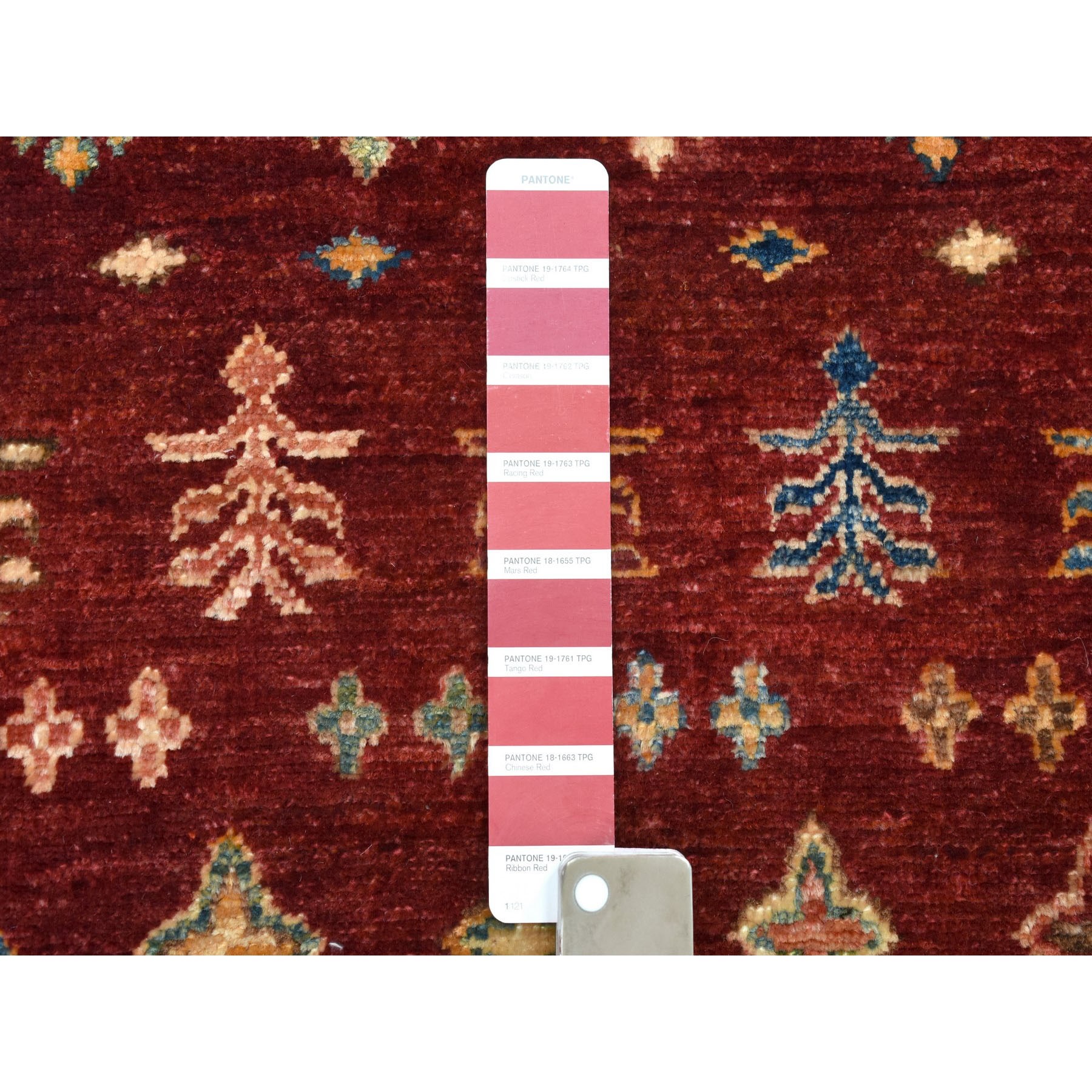 2-8 x7-9  Red Khorjin Design Runner Super Kazak Tribal Pure Wool Hand Knotted Oriental Rug 
