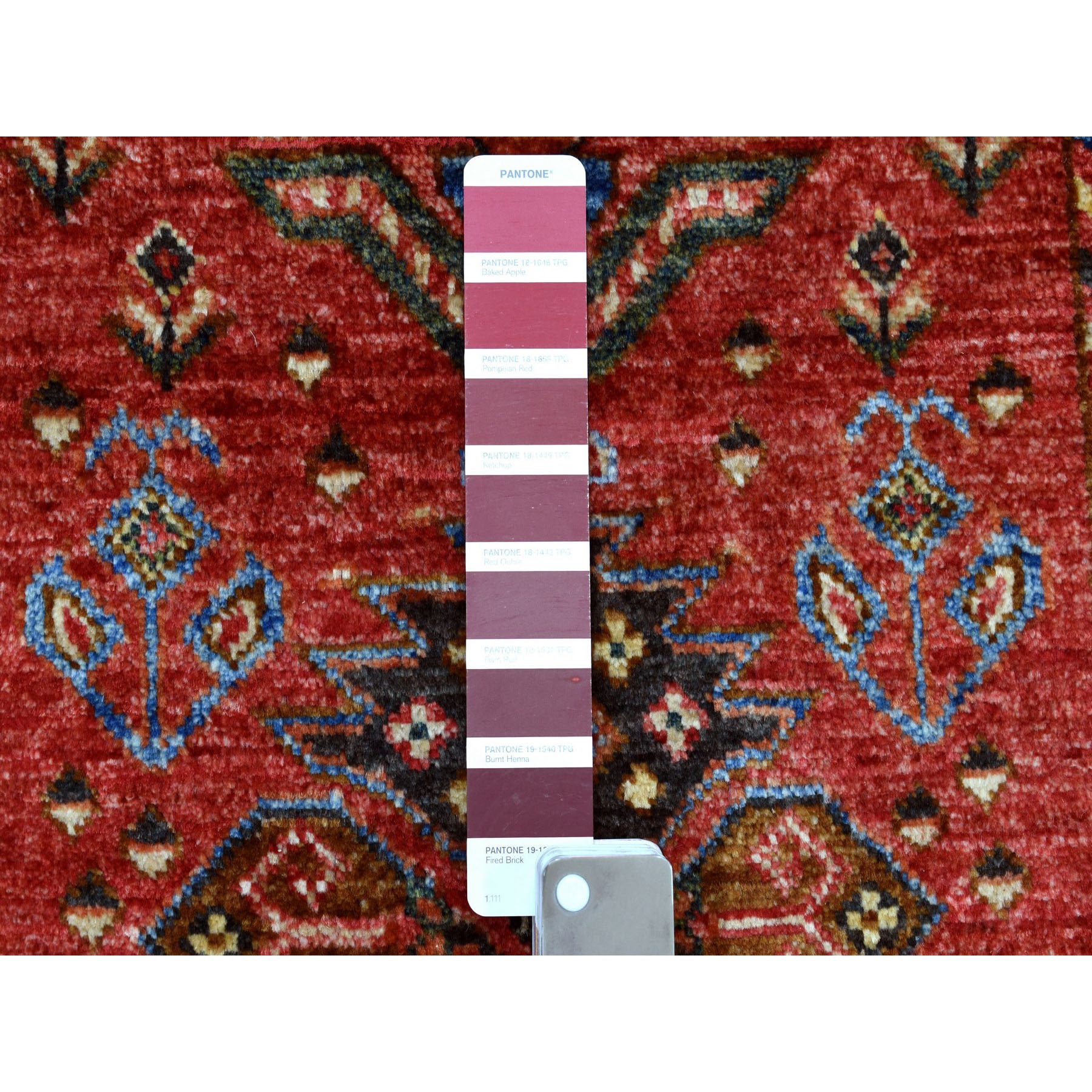 5-x6-9  Red Prayer Design Afghan Ersari Hand Knotted Pure Wool Oriental Rug 