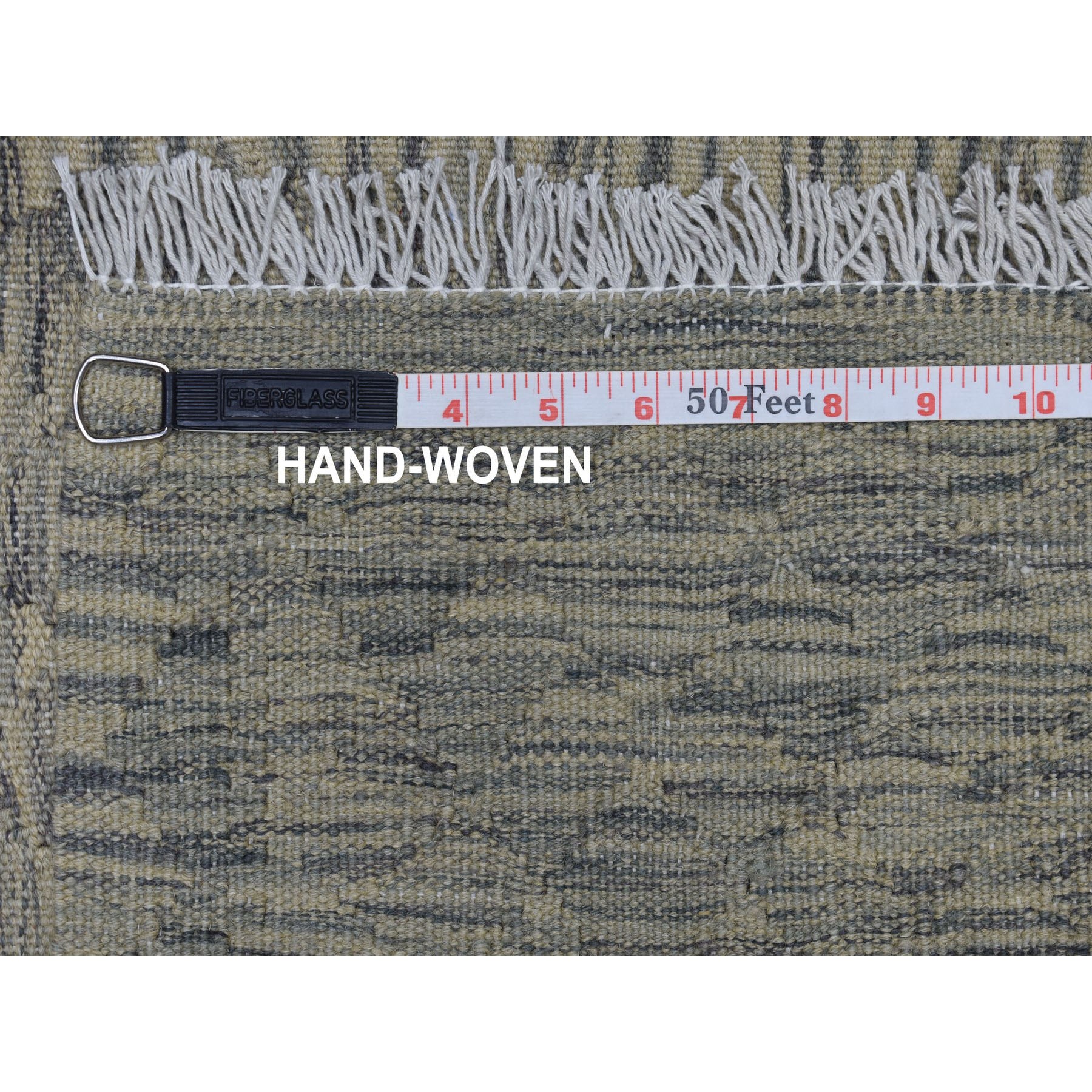 2-3 x6-3  Undyed Natural Wool Afghan Kilim Reversible Hand Woven Runner Oriental Rug 