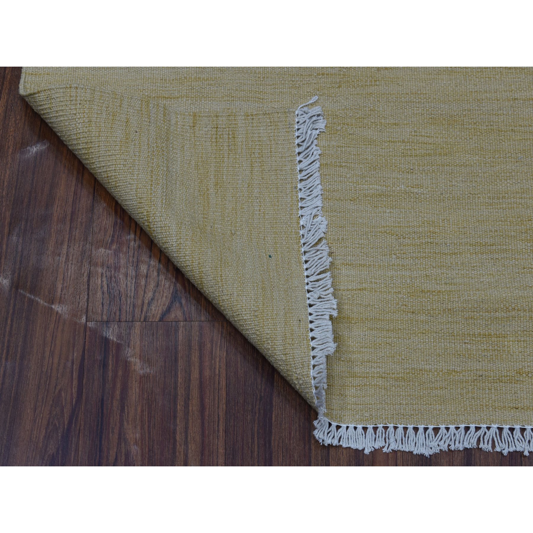2-5 x6-3  Beige Shades Flat Weave Kilim Pure Wool Hand Woven Runner Rug 