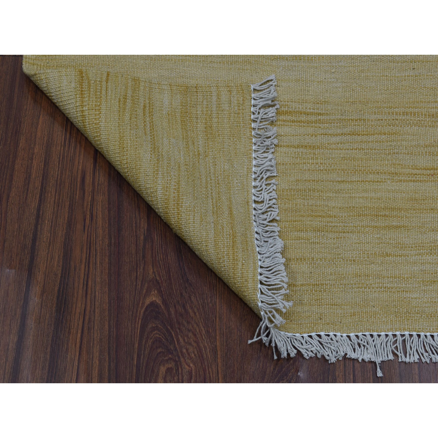 2-3 x6-3  Beige Shades Flat Weave Kilim Pure Wool Hand Woven Runner Oriental Rug 