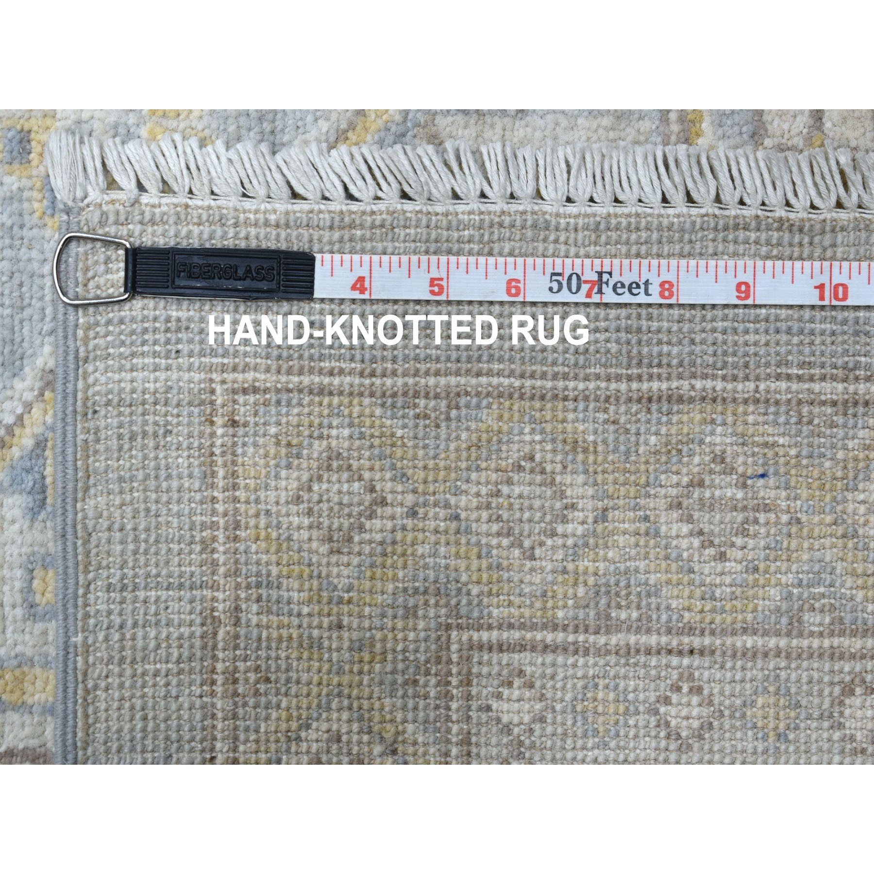 13-2 x17-6  Oversized Khotan Design Peshawar Silver Wash Hand Knotted Oriental Rug 