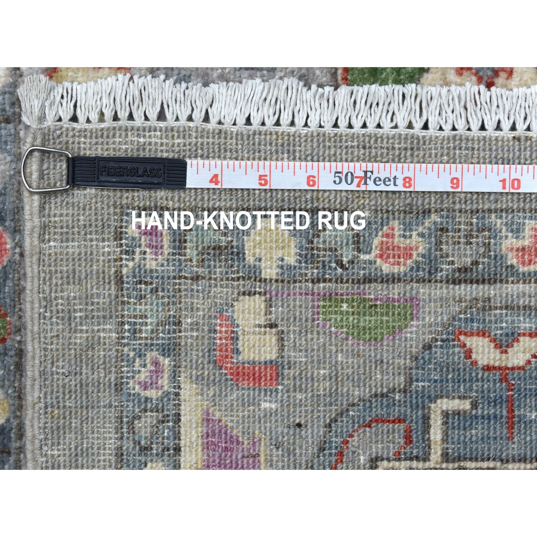 8-10 x12- Peshawar With Mamluk Design With Pop Of Color Hand Knotted Oriental Rug 