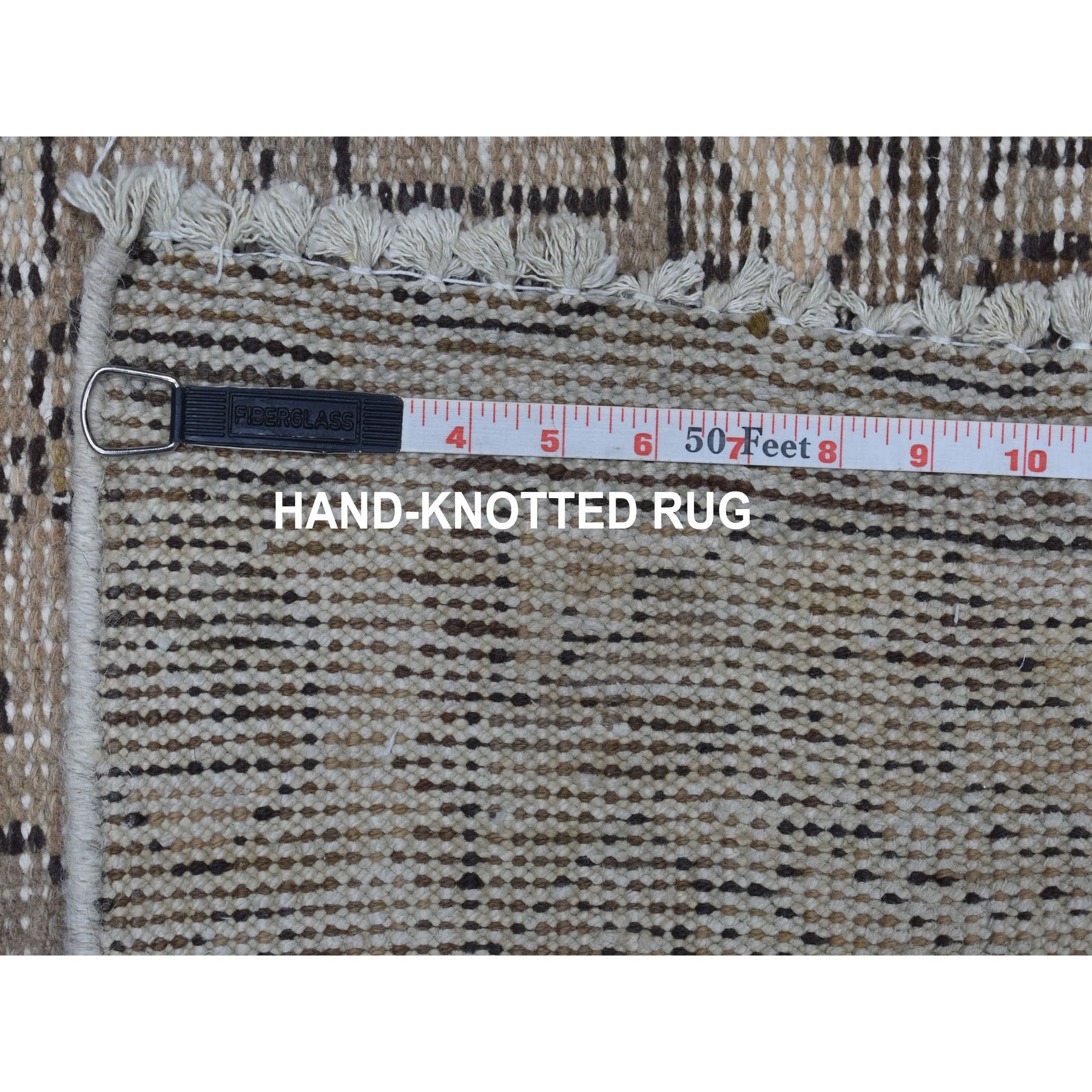 2-8 x9-6  Vintage Heriz Worn Down Runner Persian Karajeh Hand Knotted Pure Wool Oriental Rug 