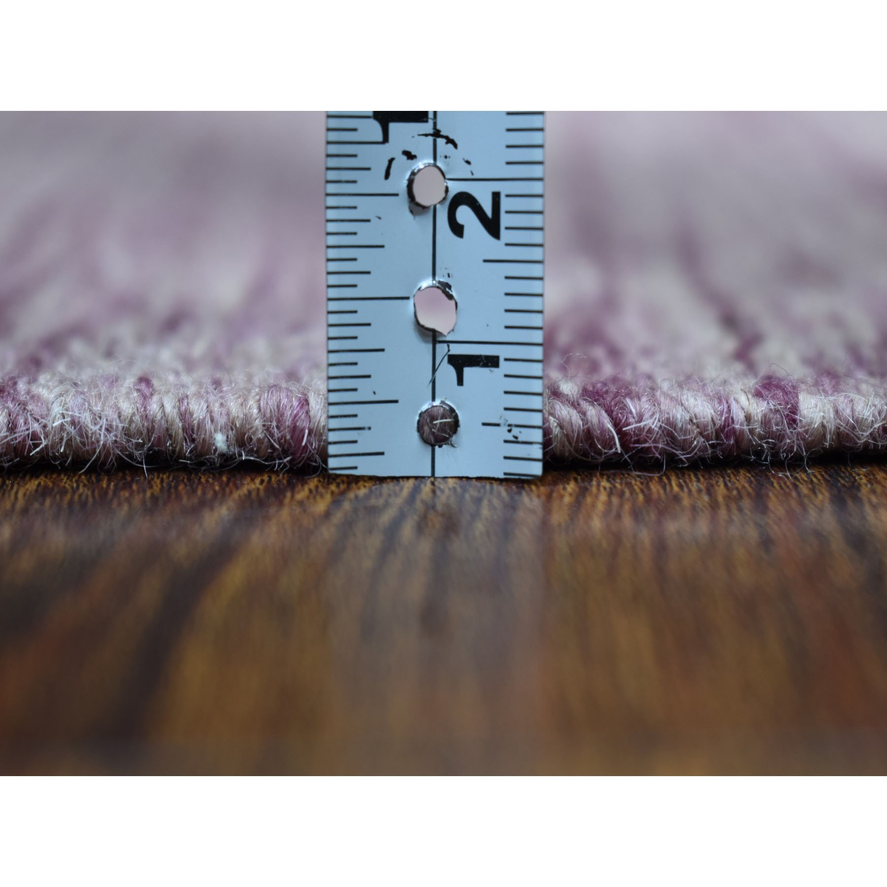 2-8 x10- Lavender shades Reversible Kilim Pure Wool Hand Woven Runner Oriental Rug 