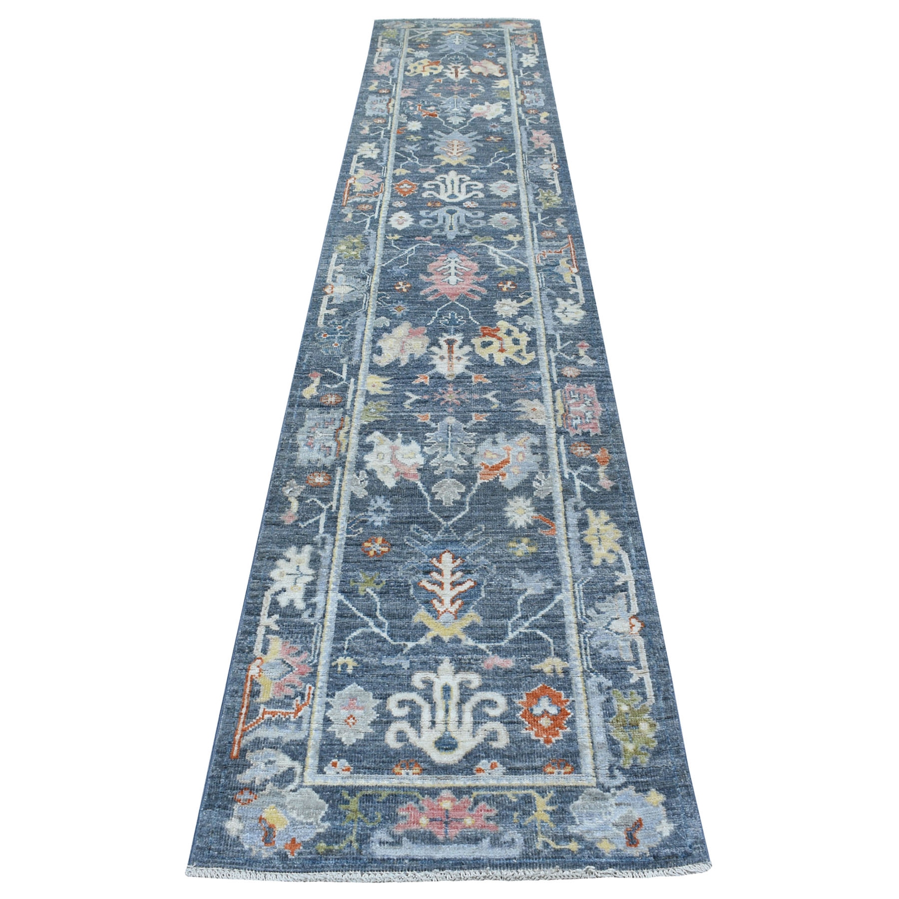 Agra And Turkish Collection Hand Knotted Grey Rug No: 1113206