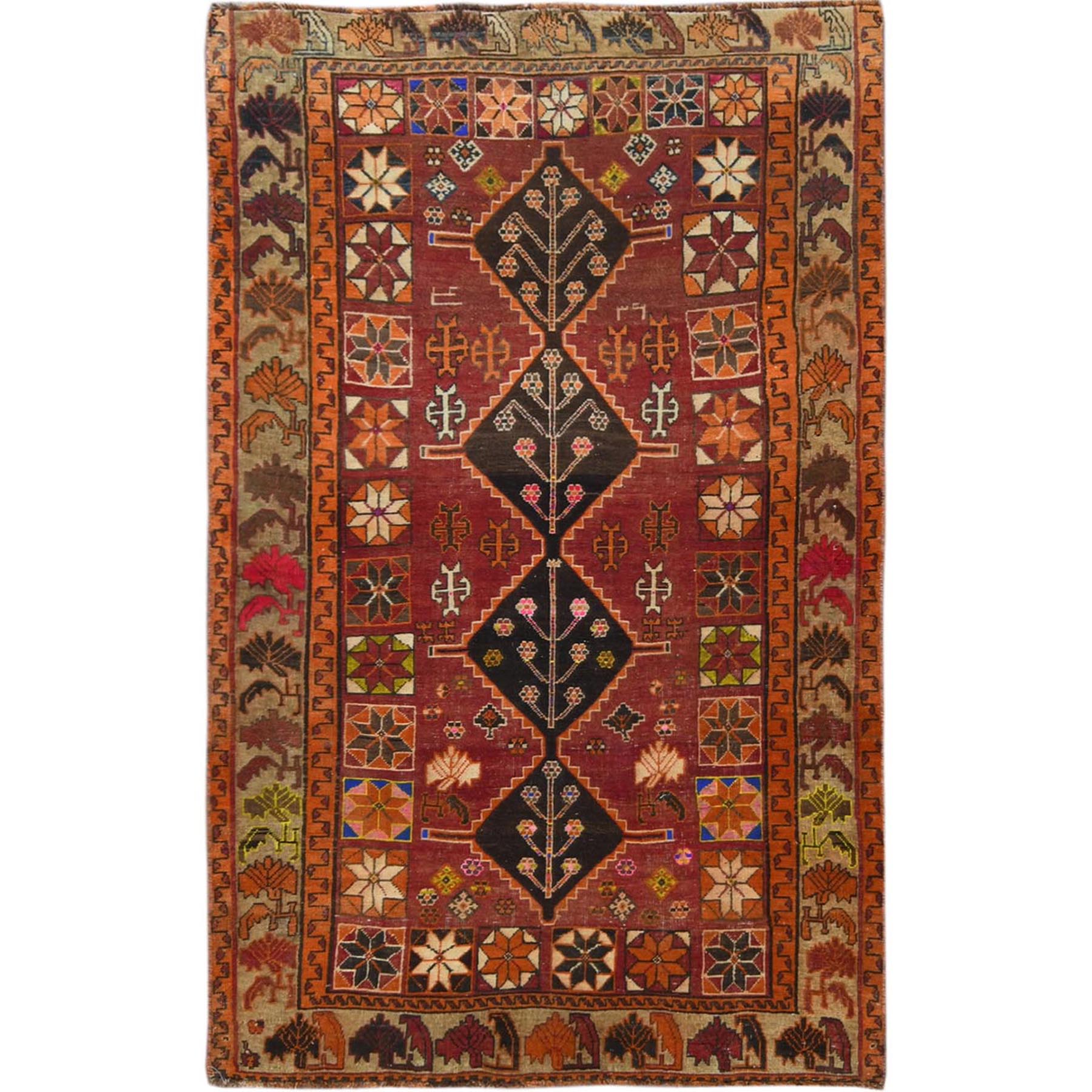 Classic Persian Collection Hand Knotted Red Rug No: 1115882