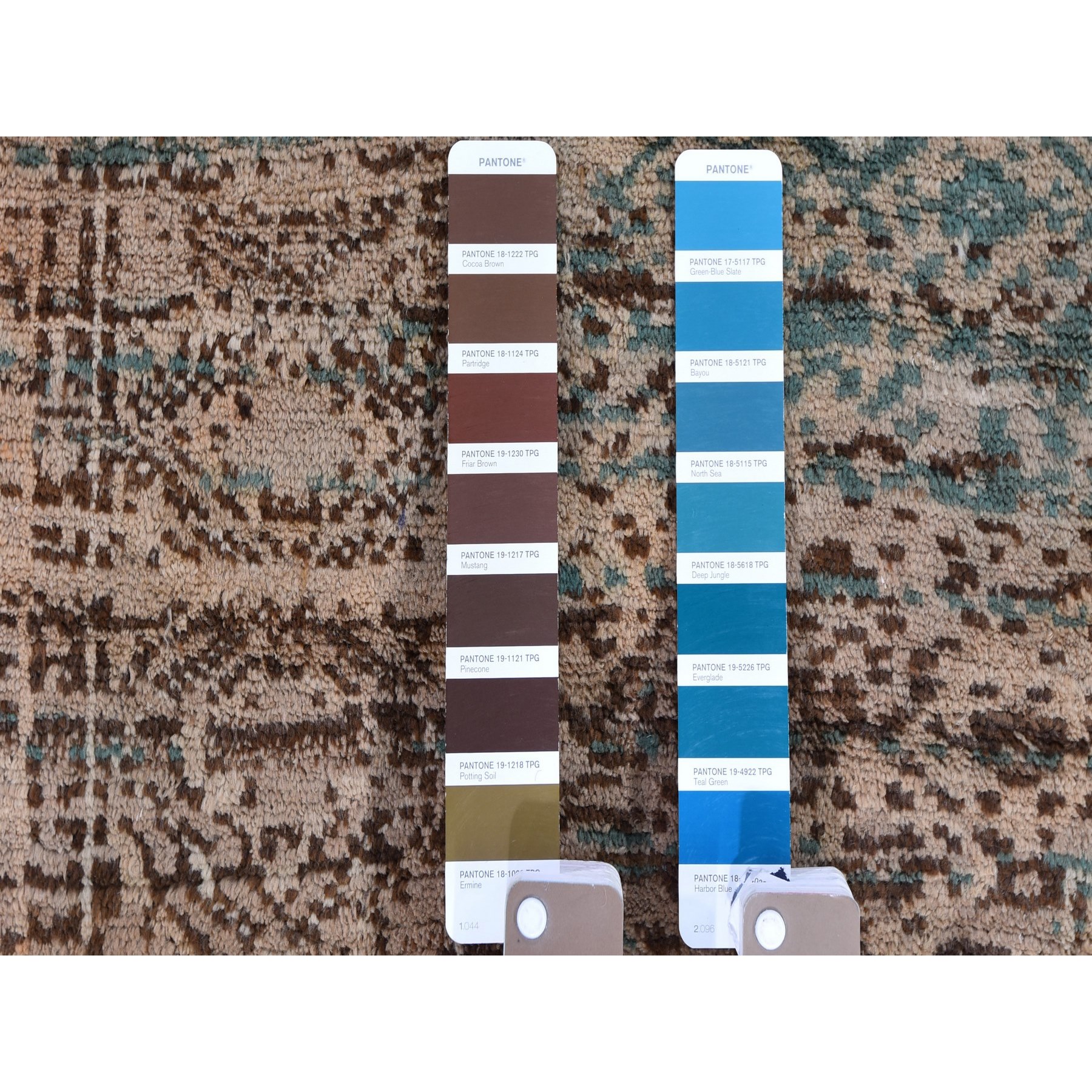 4'x8' Washed out and Vintage Afghan Baluch Pure Wool Hand Knotted Oriental Rug Sh59770