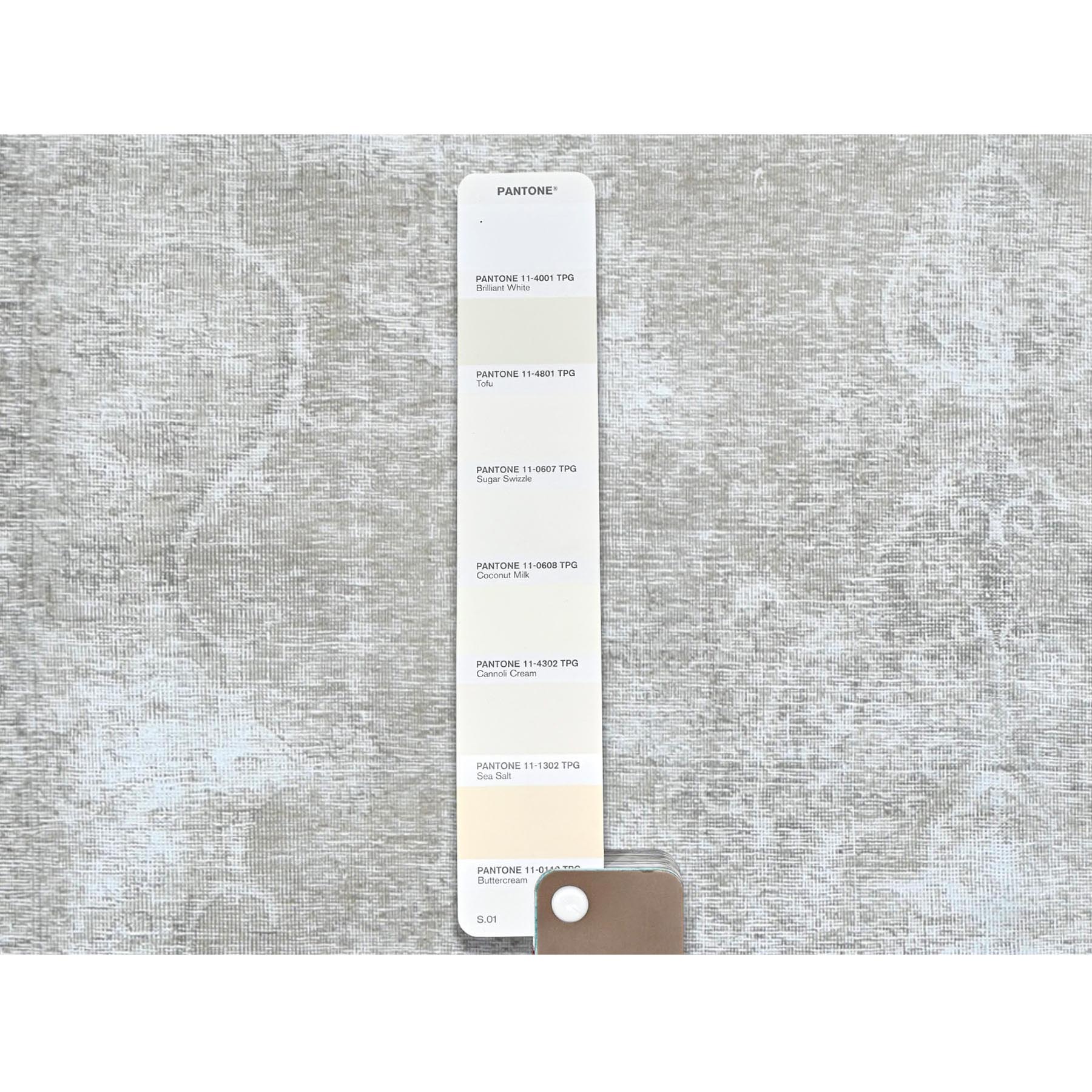 Fetneh Collection And Vintage Overdyed Collection Hand Knotted Ivory 1122430 Rug