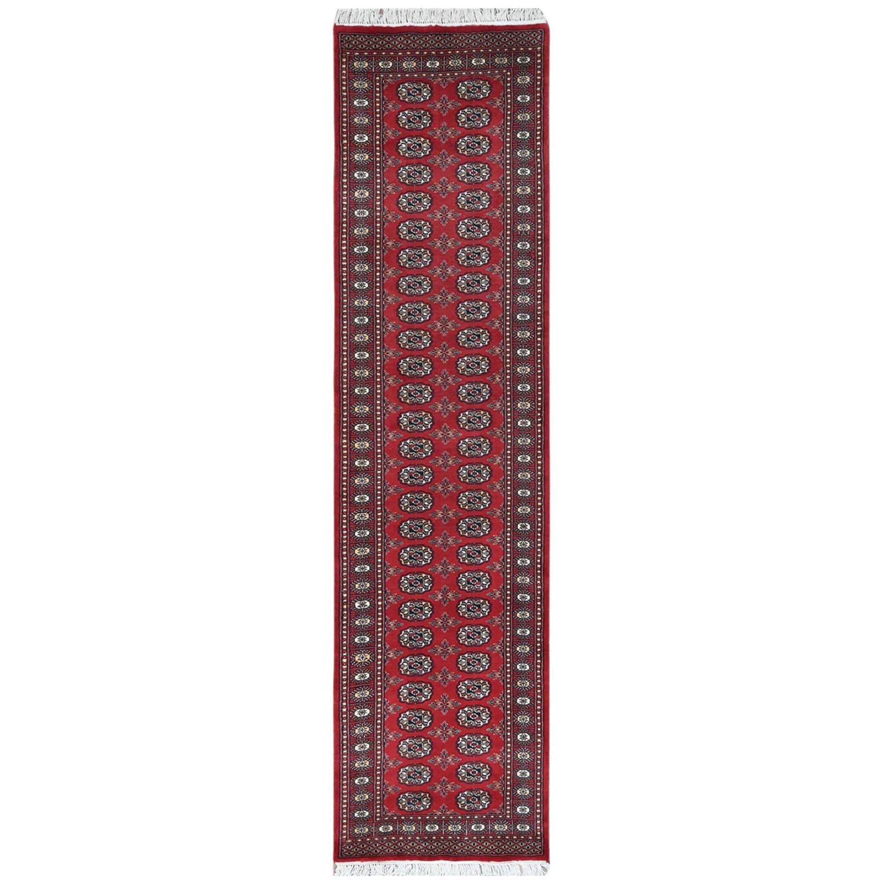 Nomadic And Village Collection Hand Knotted Red Rug No: 1122742