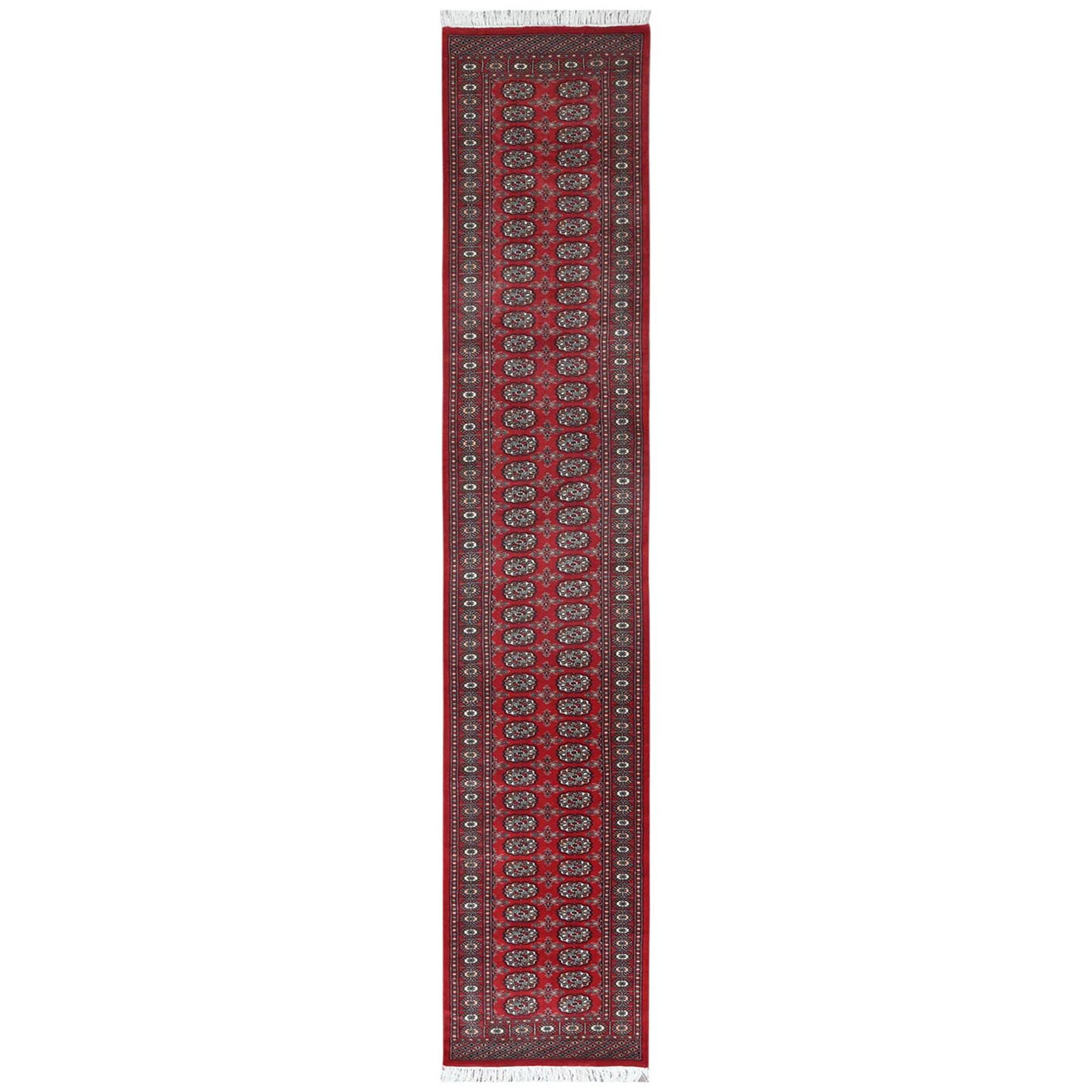 Nomadic And Village Collection Hand Knotted Red Rug No: 1122744