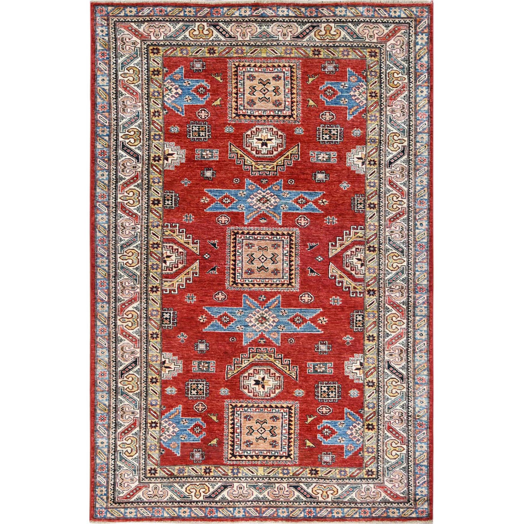 Hand Knotted Red Persian Wool Orienta...