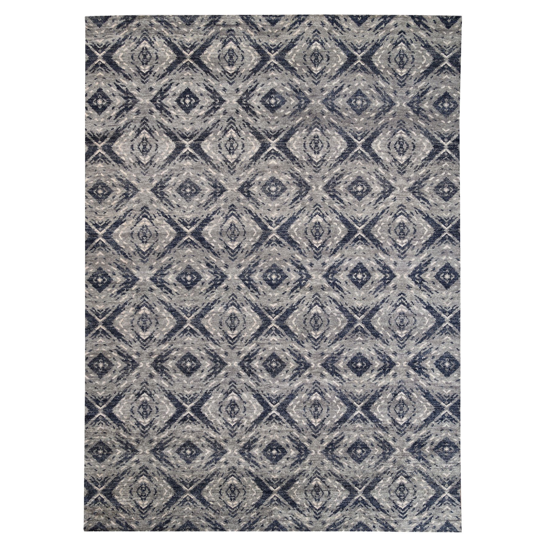 Nomadic And Village Collection Hand Knotted Black Rug No: 1124400