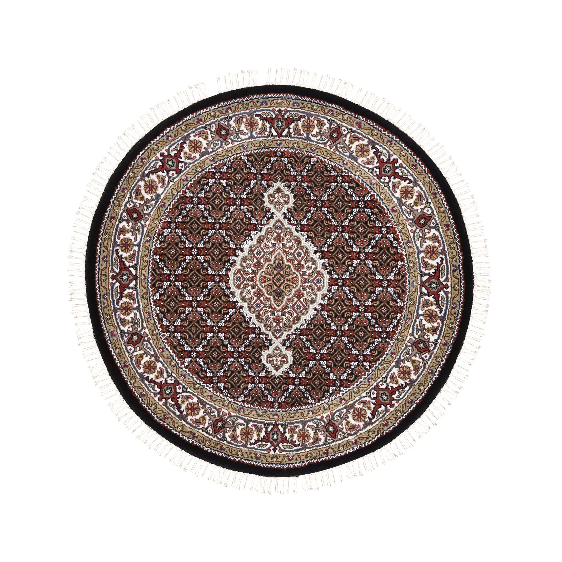 Pirniakan Collection Hand Knotted Black Rug No: 1124890