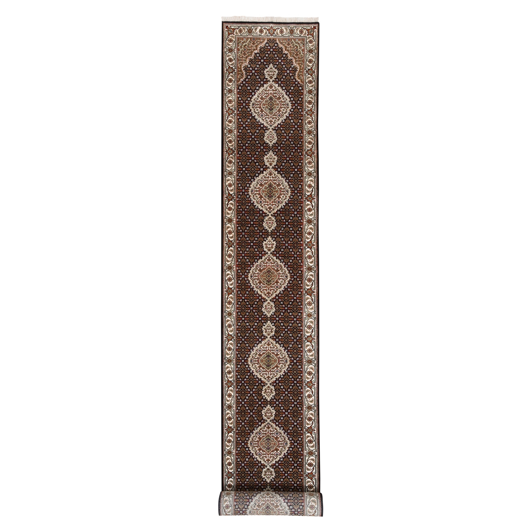 Pirniakan Collection Hand Knotted Black Rug No: 1124970
