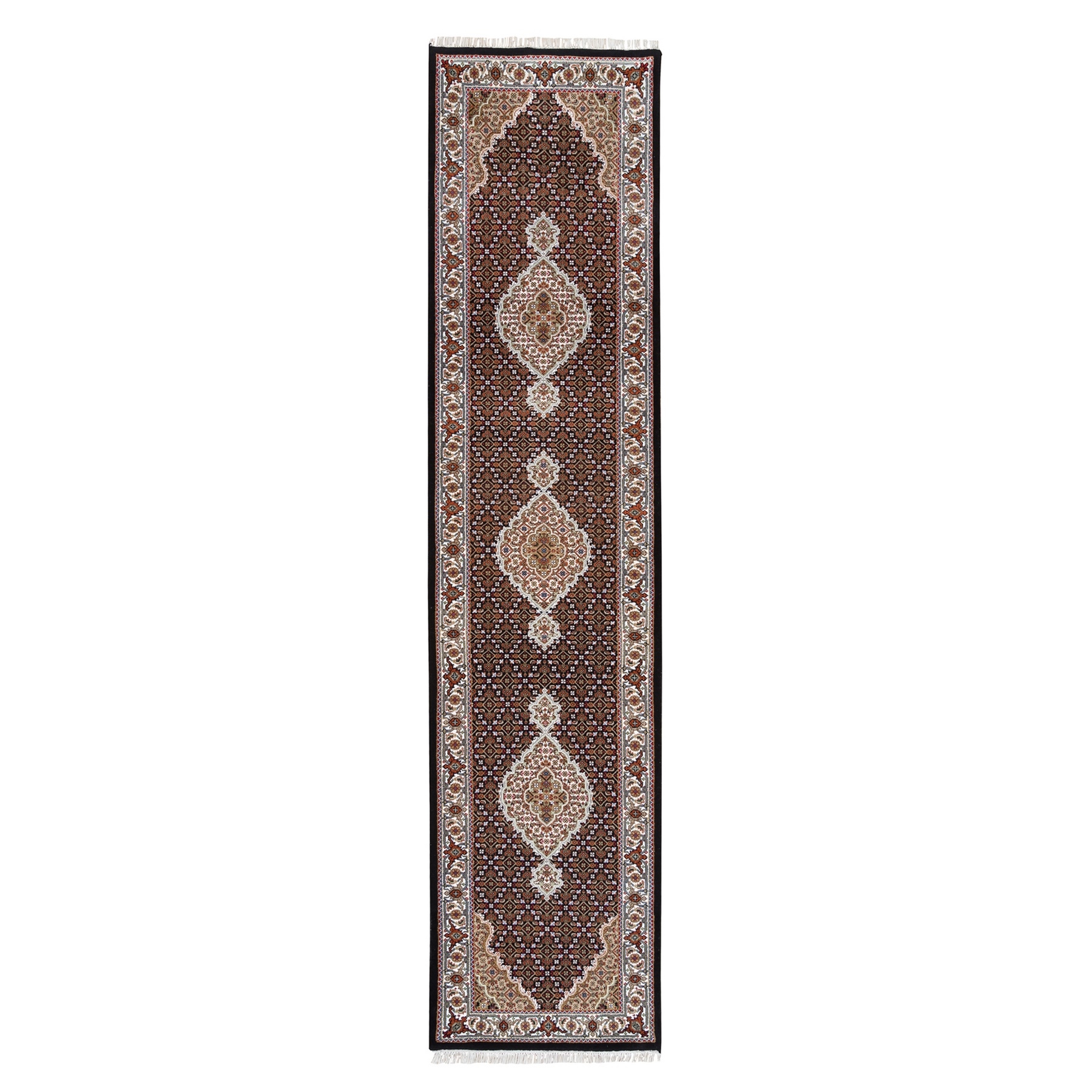 Pirniakan Collection Hand Knotted Black Rug No: 1125038