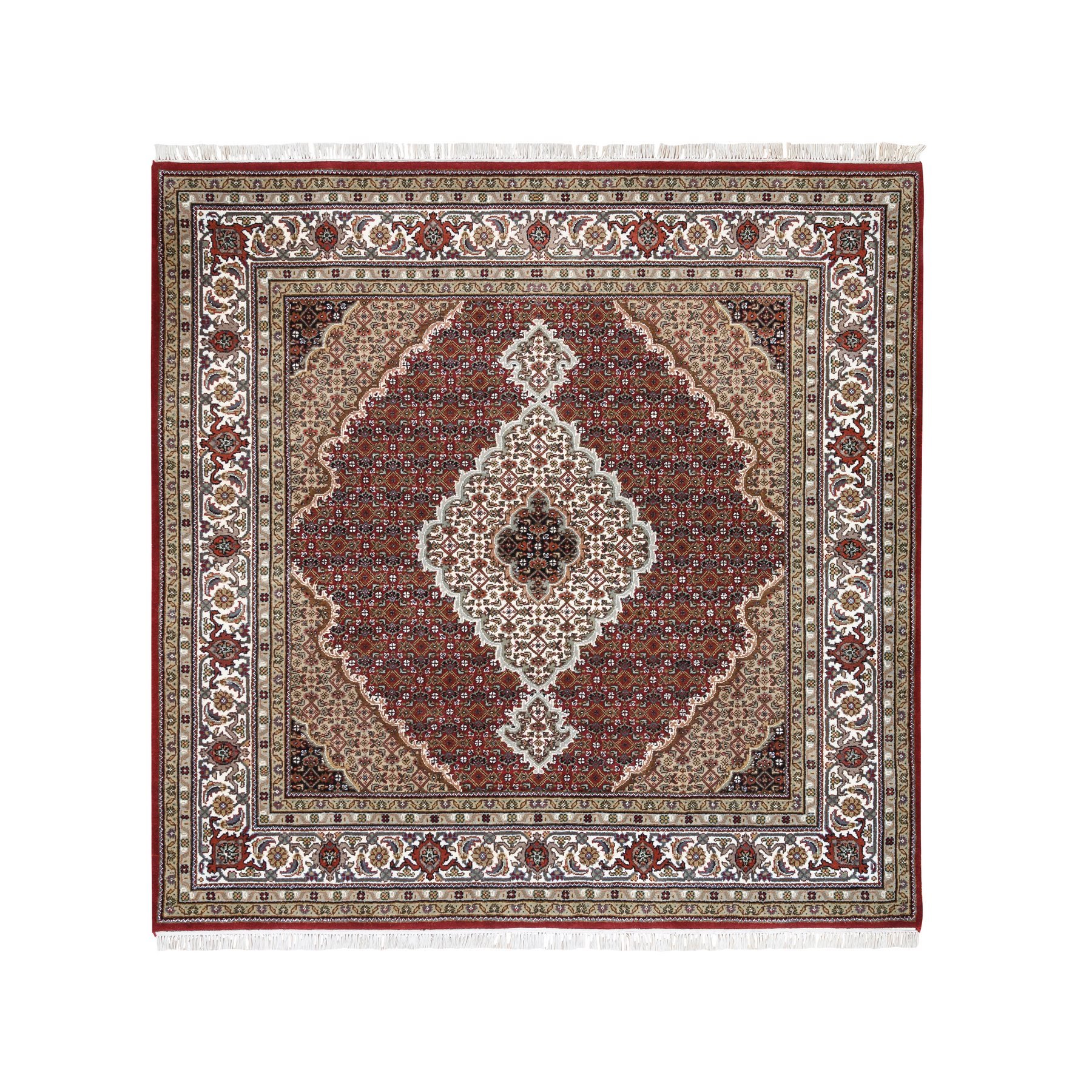 Pirniakan Collection Hand Knotted Red Rug No: 1125098