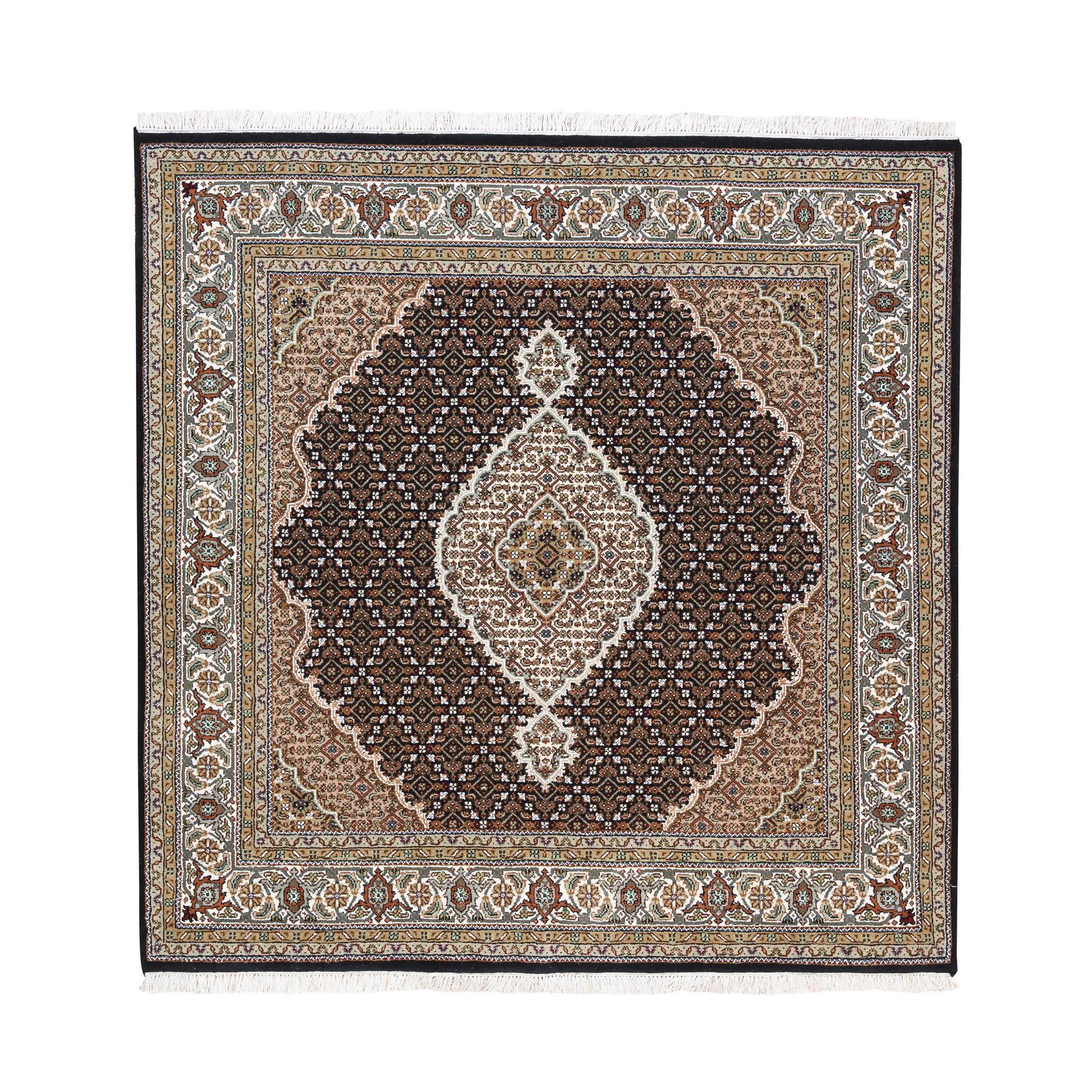 Pirniakan Collection Hand Knotted Black Rug No: 1125100