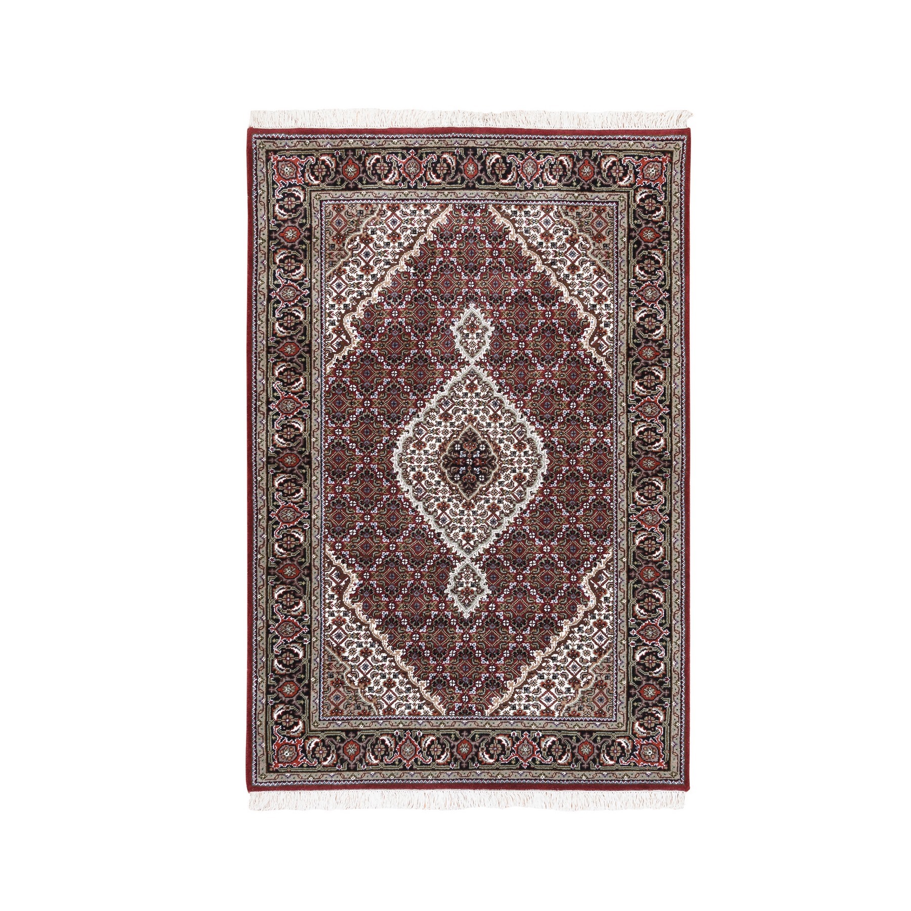 Pirniakan Collection Hand Knotted Red Rug No: 1125108
