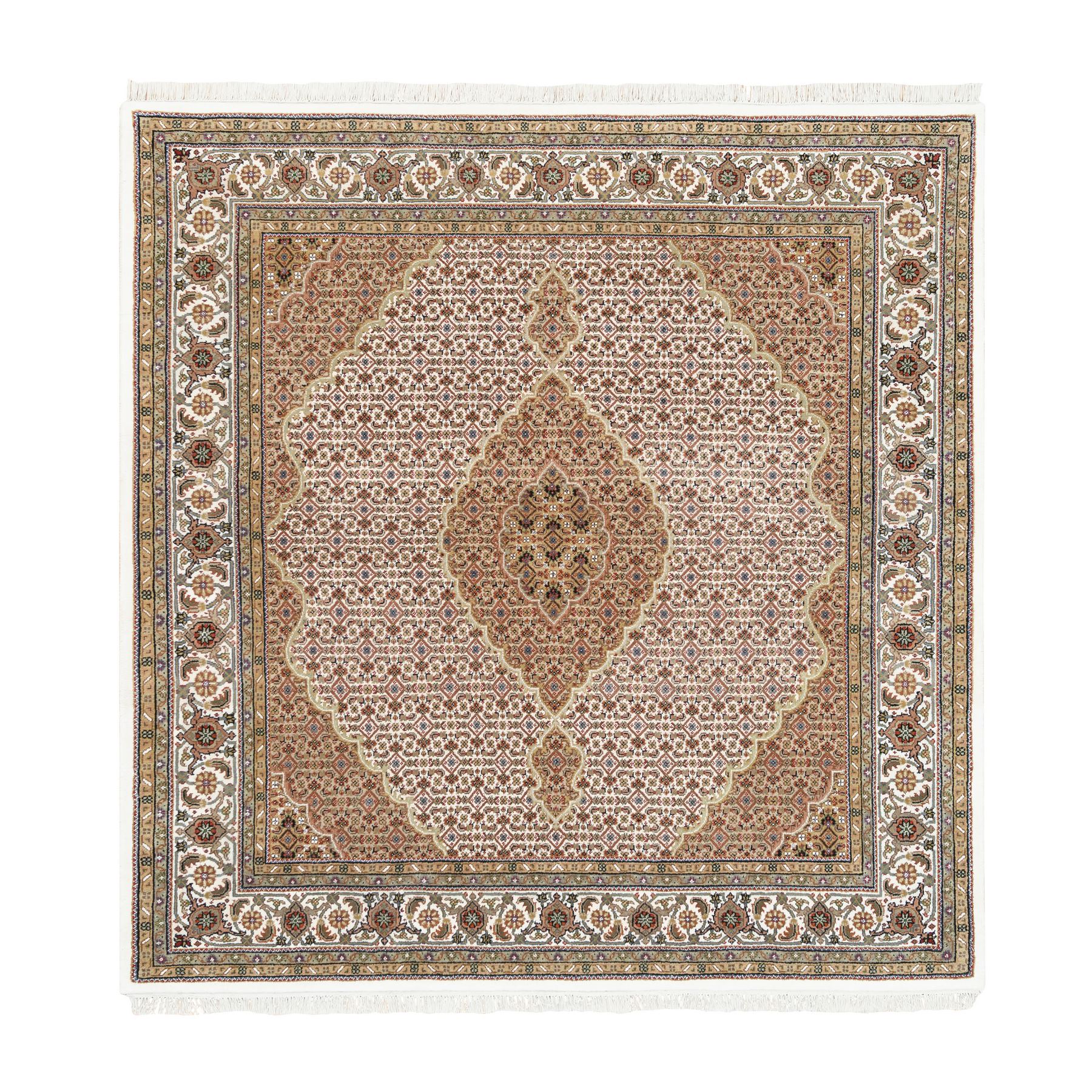Pirniakan Collection Hand Knotted Ivory Rug No: 1125220
