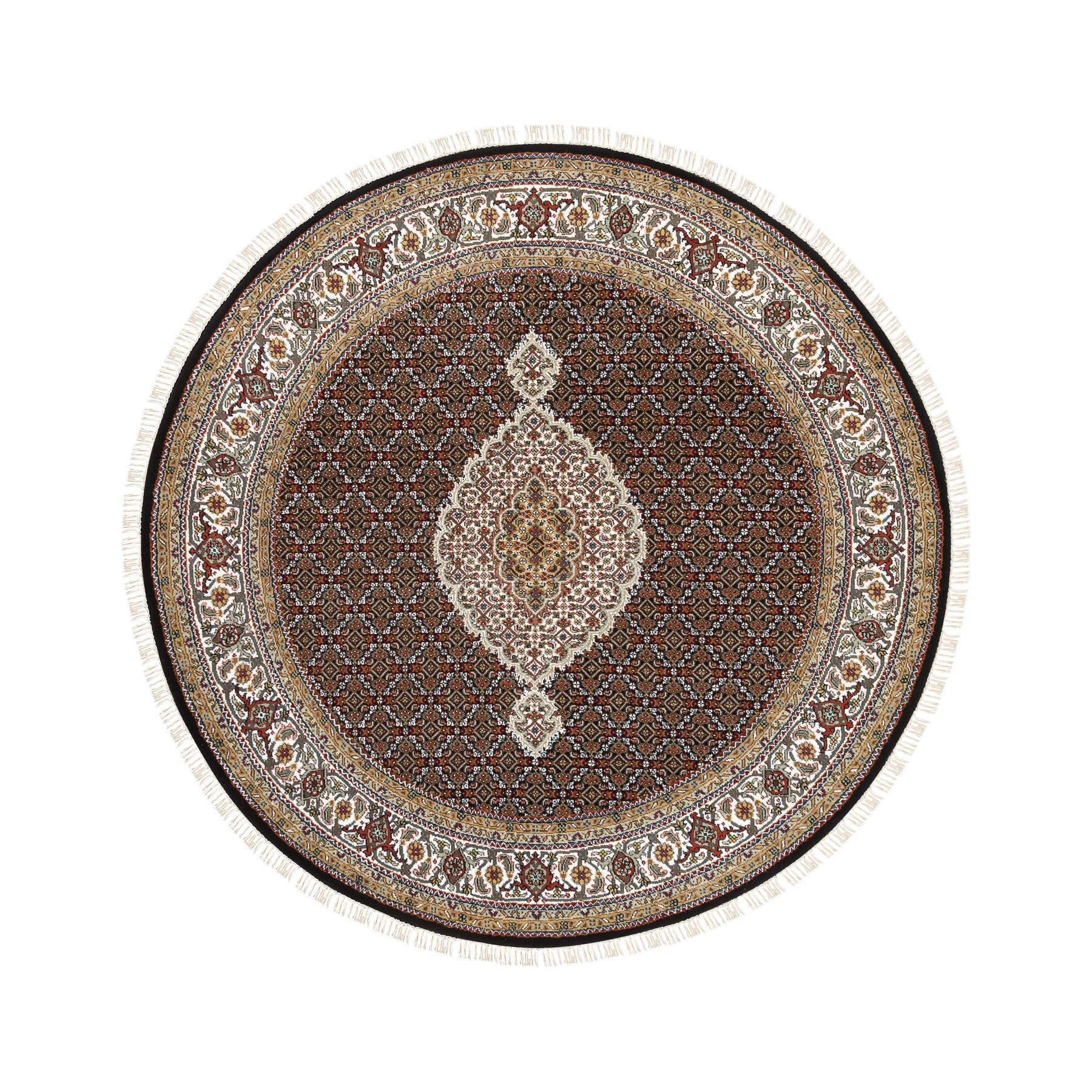 Pirniakan Collection Hand Knotted Black Rug No: 1125230