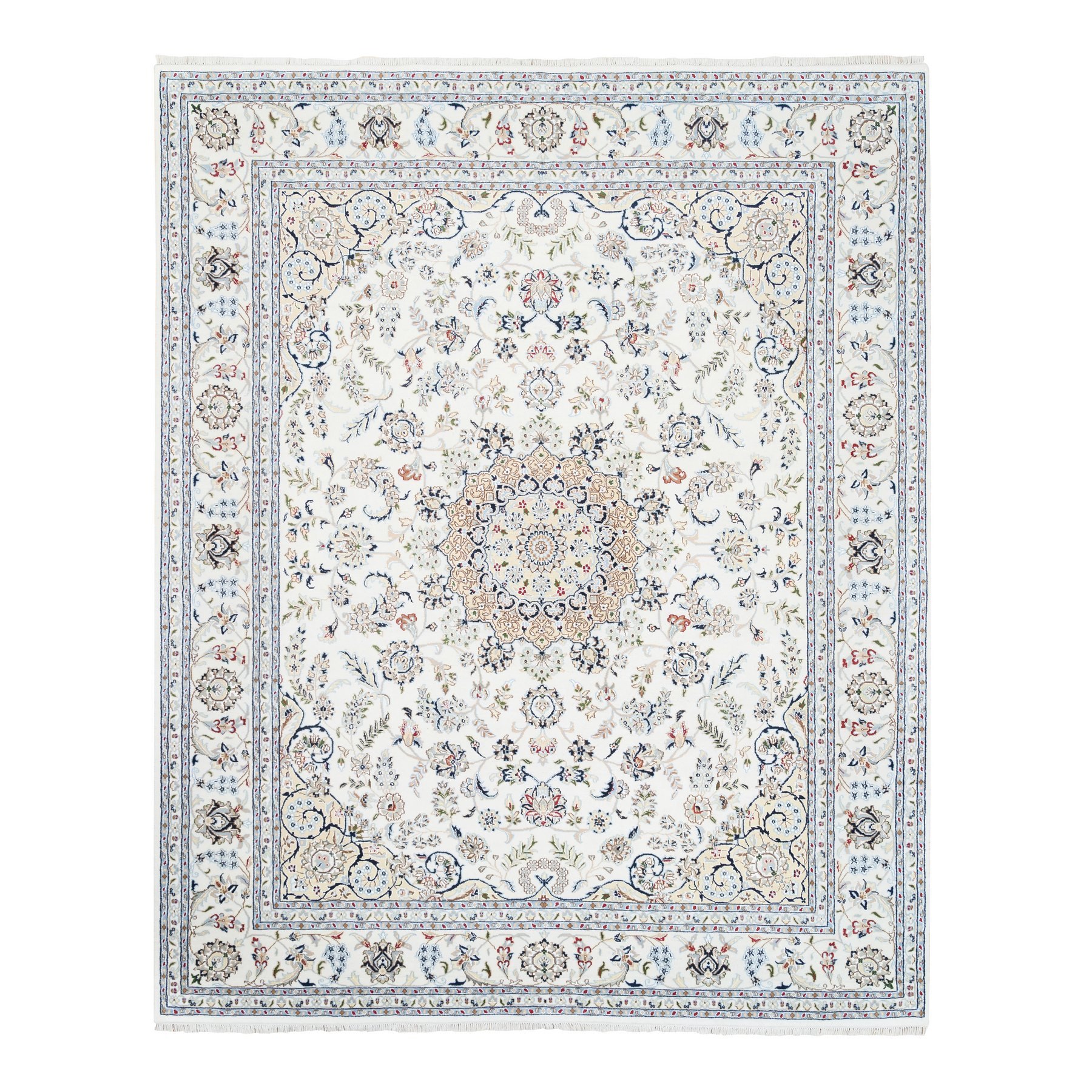 Pirniakan Collection Hand Knotted Ivory Rug No: 1125444