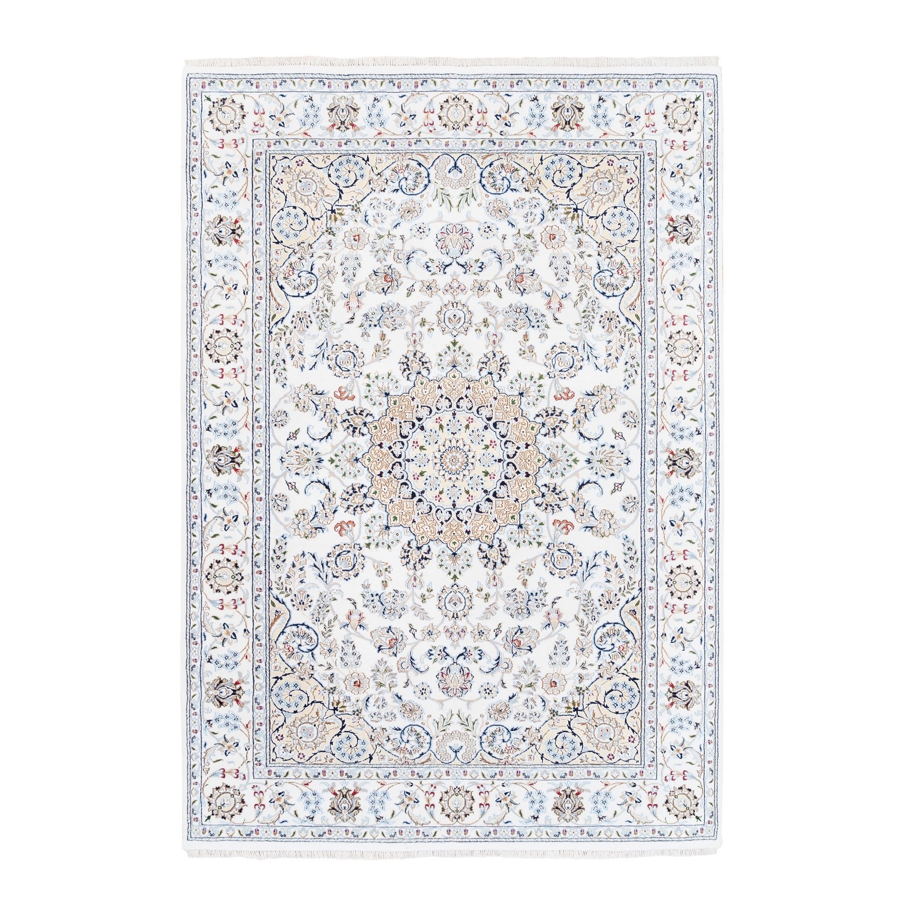 Pirniakan Collection Hand Knotted Ivory Rug No: 1125454
