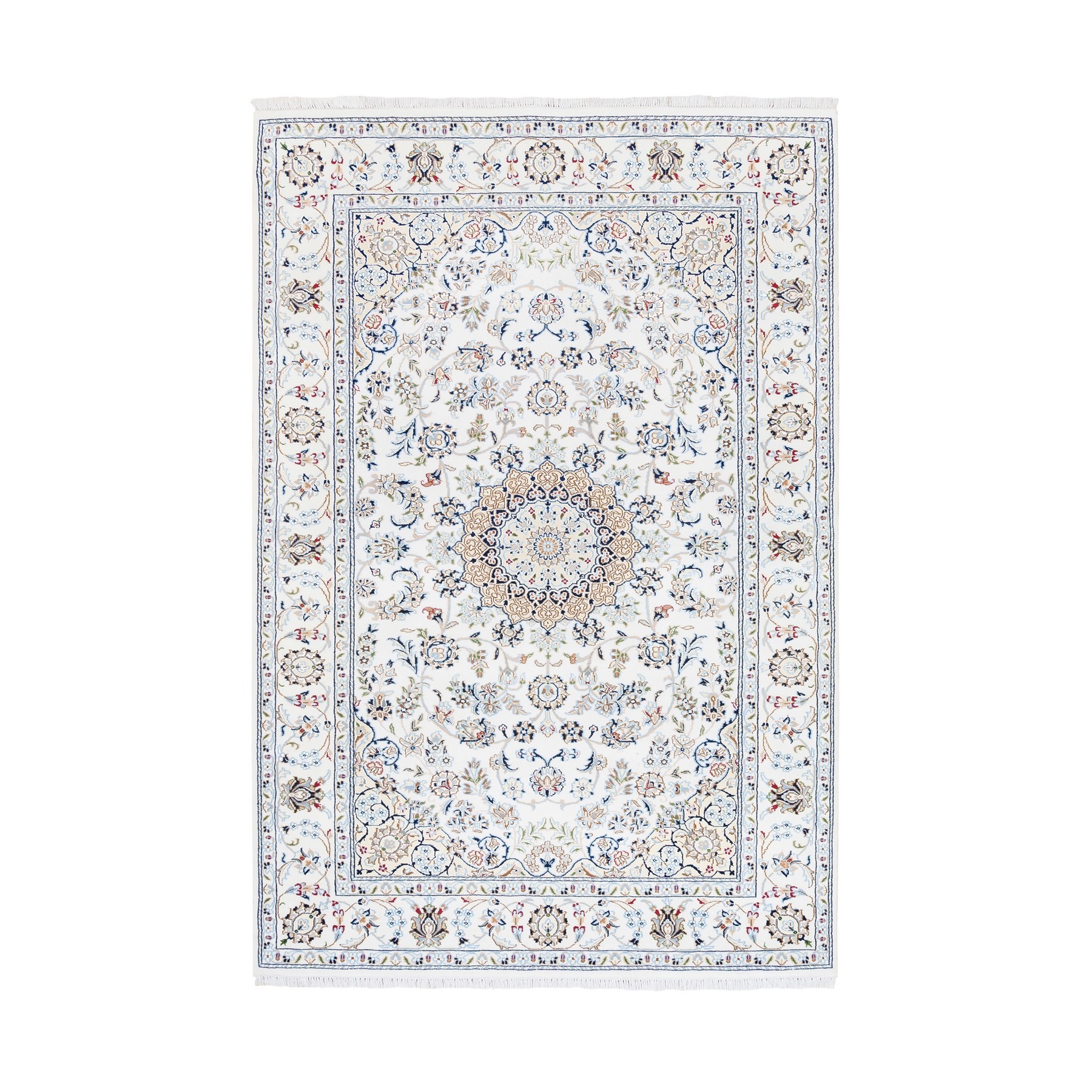 Pirniakan Collection Hand Knotted Ivory Rug No: 1125458