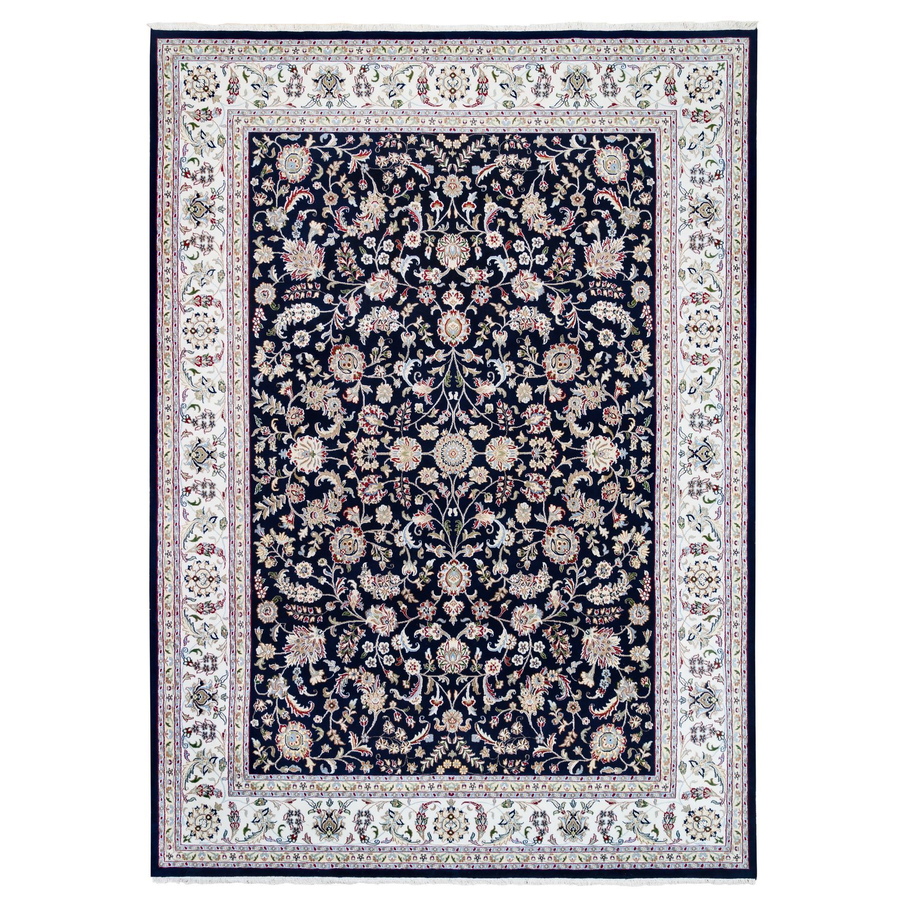 Pirniakan Collection Hand Knotted Blue Rug No: 1125482