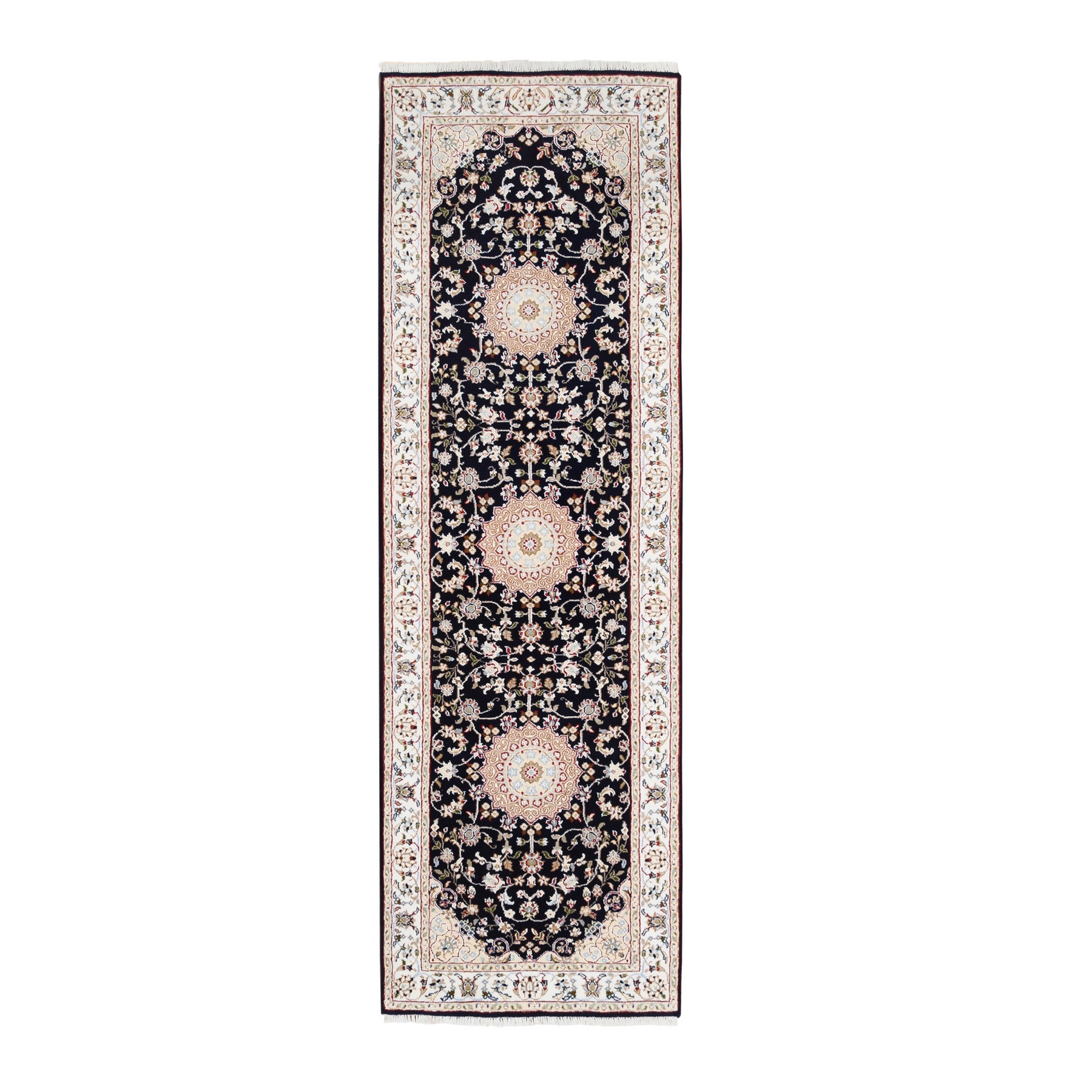 Pirniakan Collection Hand Knotted Blue Rug No: 1125554
