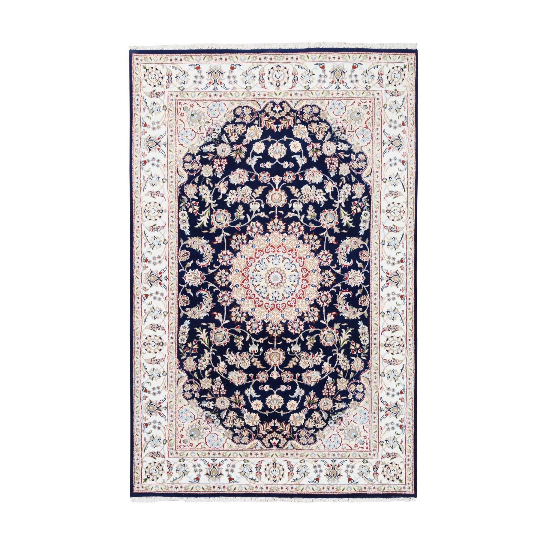Pirniakan Collection Hand Knotted Blue Rug No: 1125556