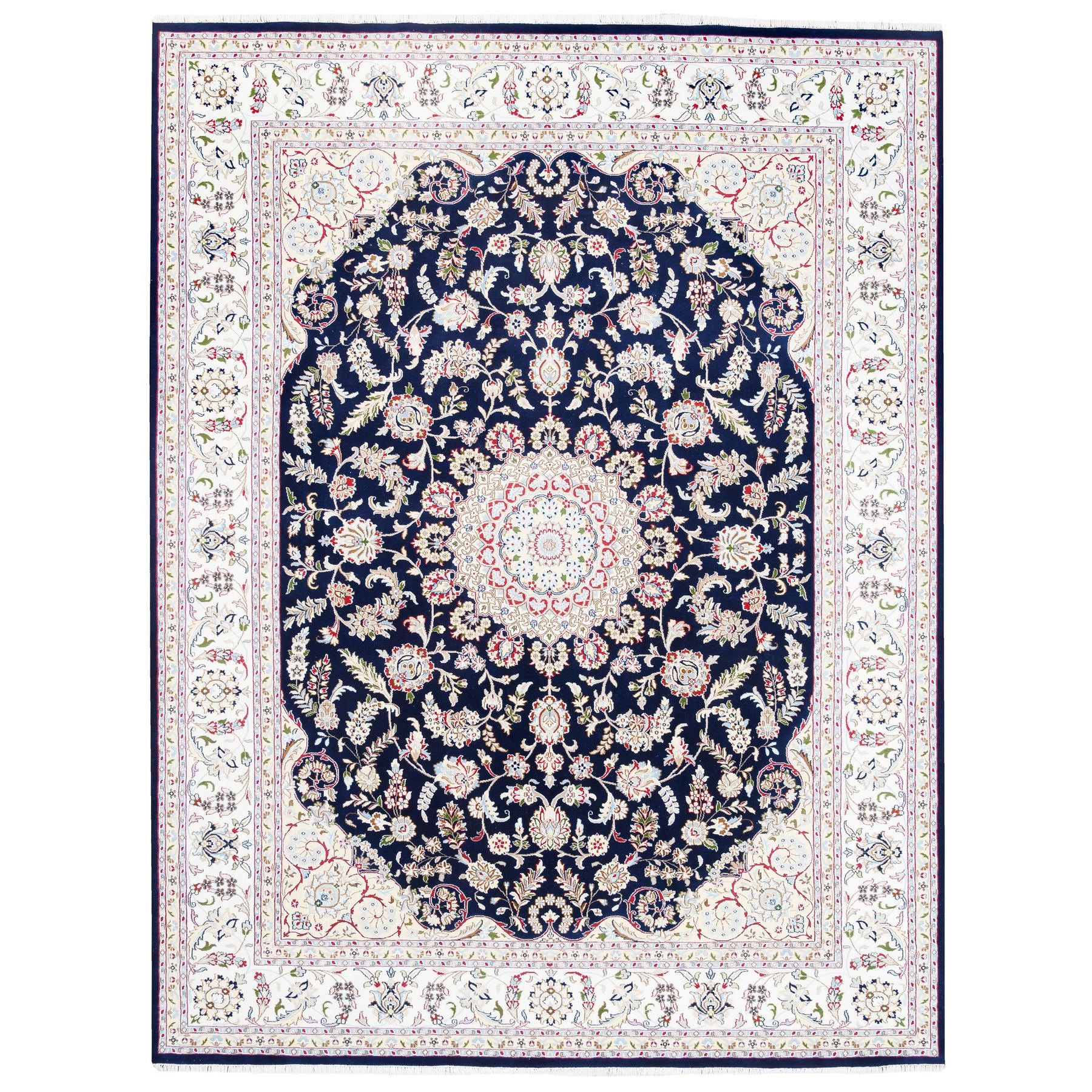Pirniakan Collection Hand Knotted Blue Rug No: 1125602