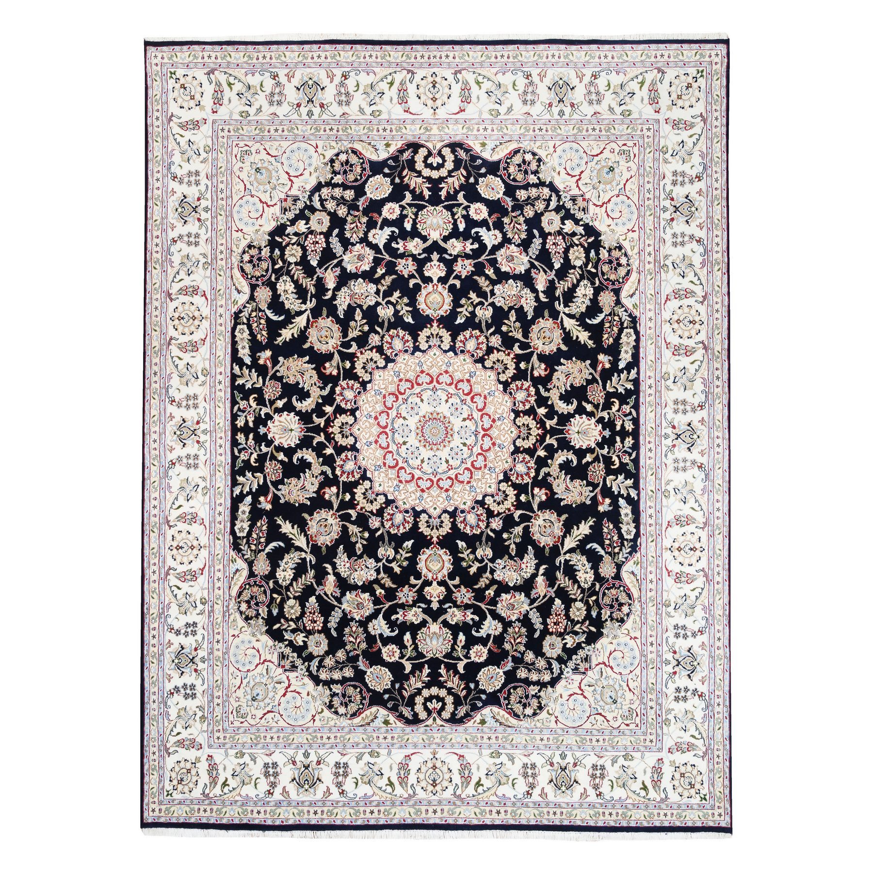 Pirniakan Collection Hand Knotted Blue Rug No: 1125606
